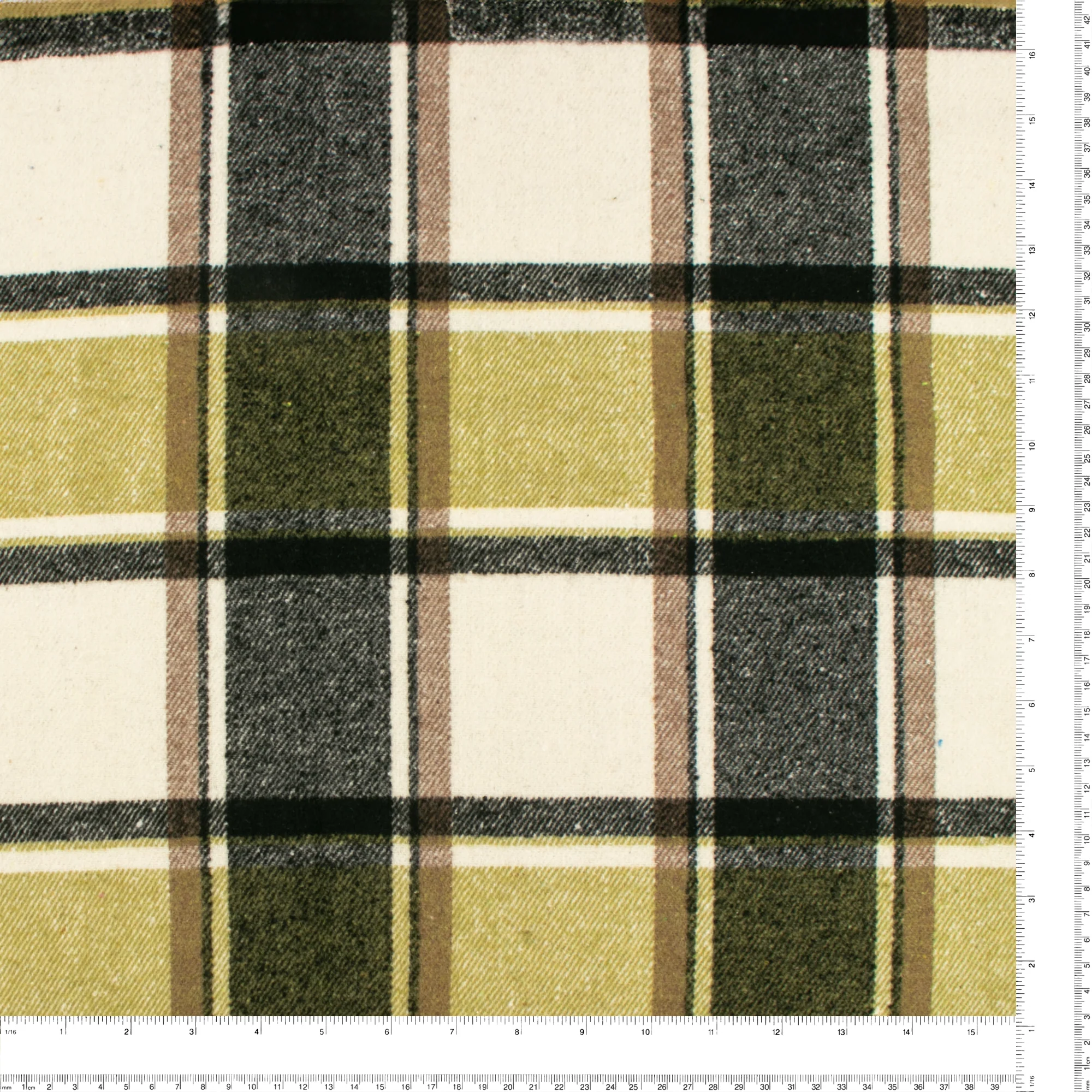 Plaid Jacketing - LUMBERJACK - 019 - Black - Image 3