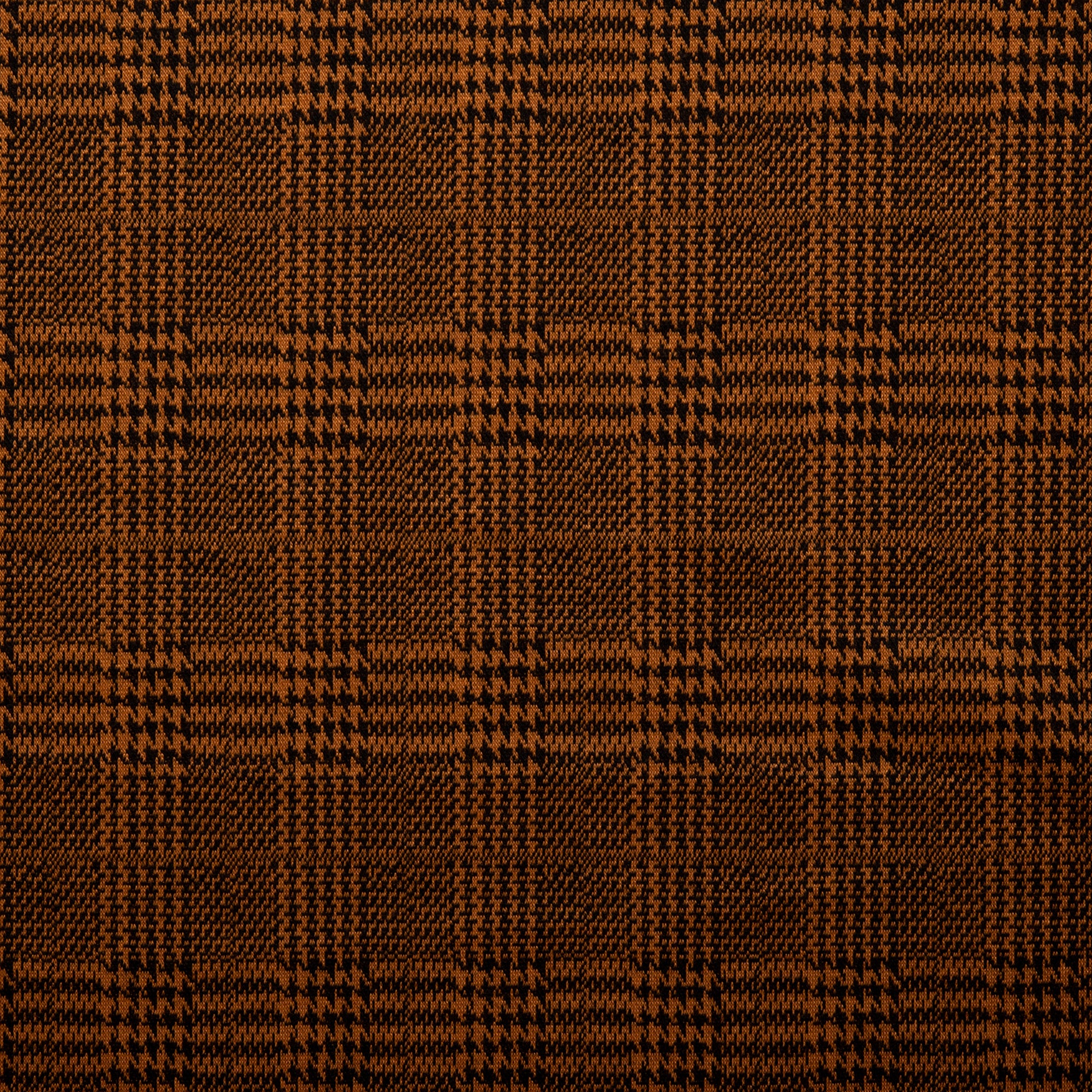 Plaid & Jacquard Fashion Knit - Houndstooth - Bittersweet