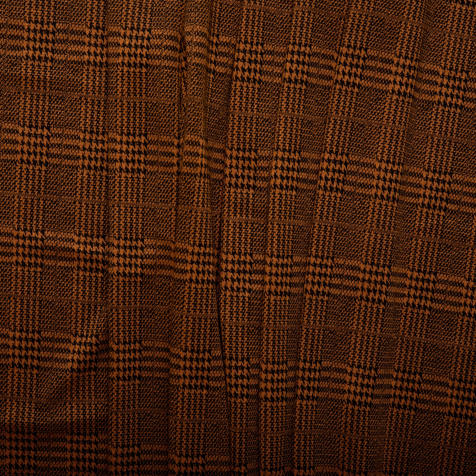 Plaid & Jacquard Fashion Knit - Houndstooth - Bittersweet - Image 4