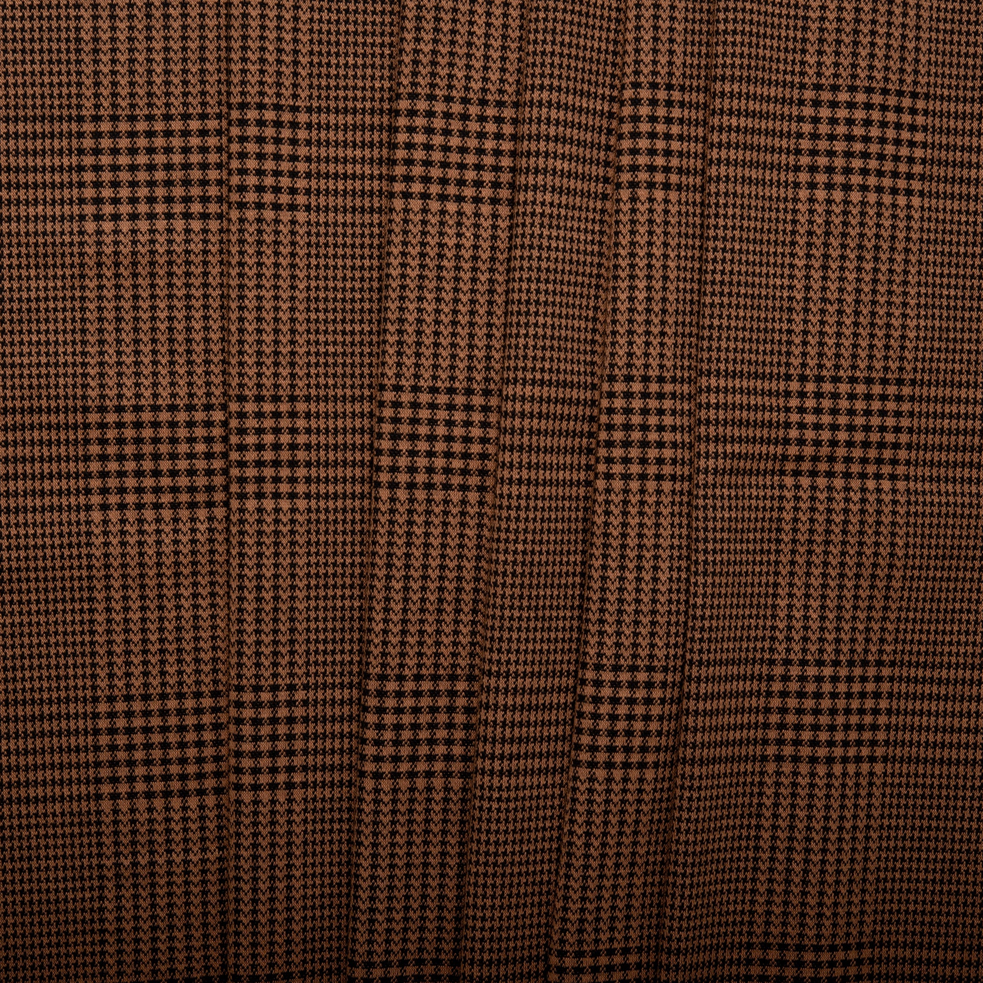 Plaid & Jacquard Fashion Knit - Plaids - Brown - Image 4