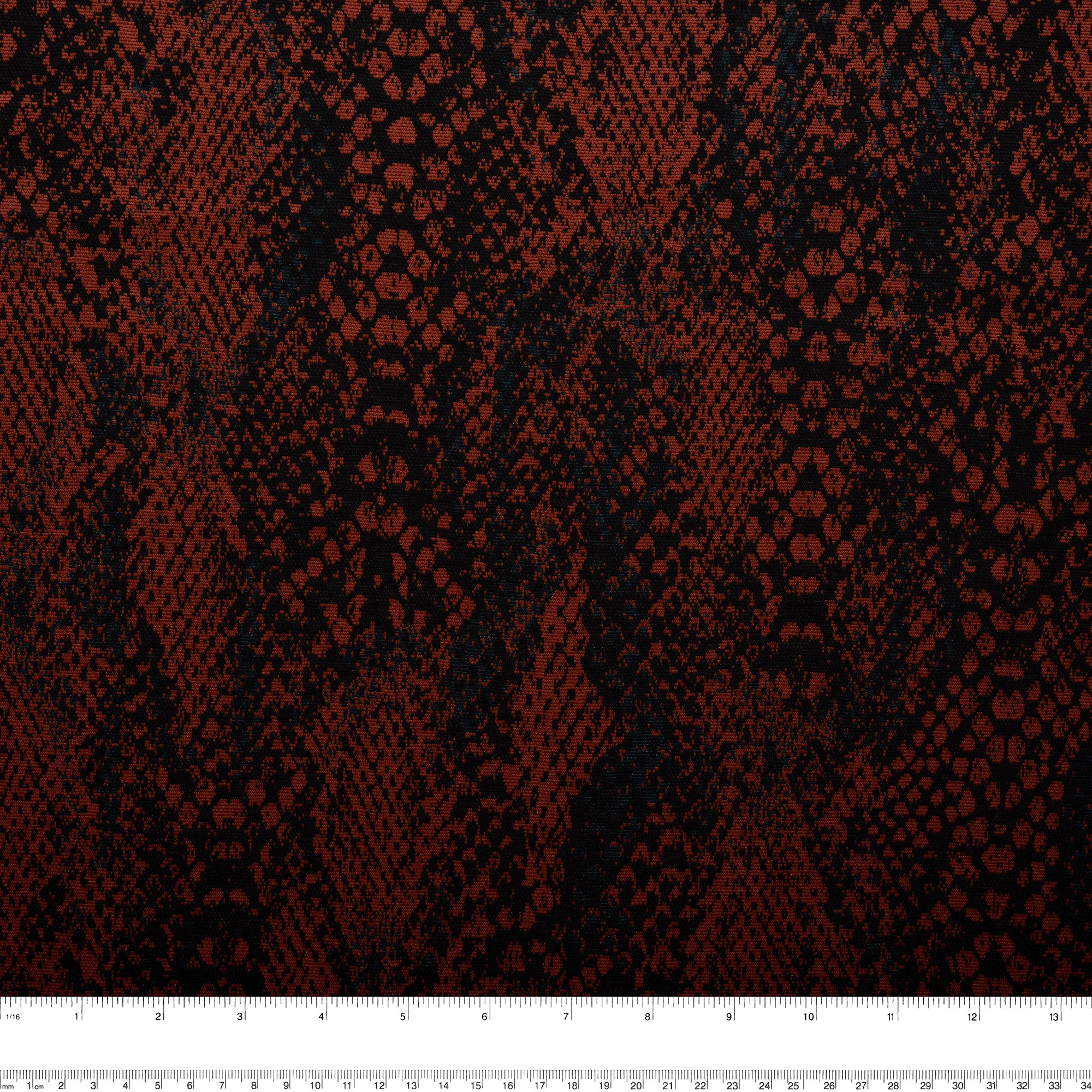 Plaid & Jacquard Fashion Knit - Snake - Maple - Image 3