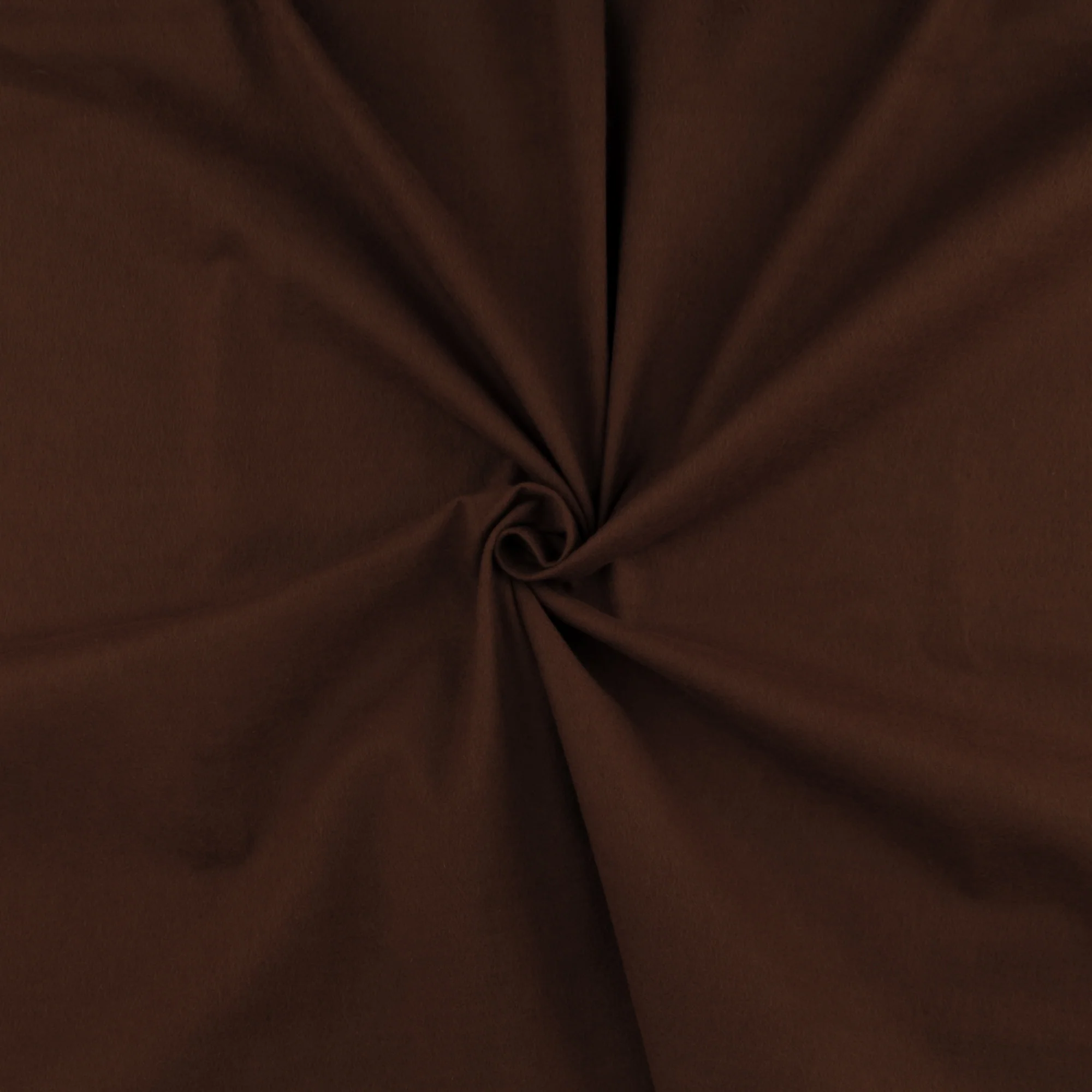 Plain Flannelette - Chocolate - Image 2