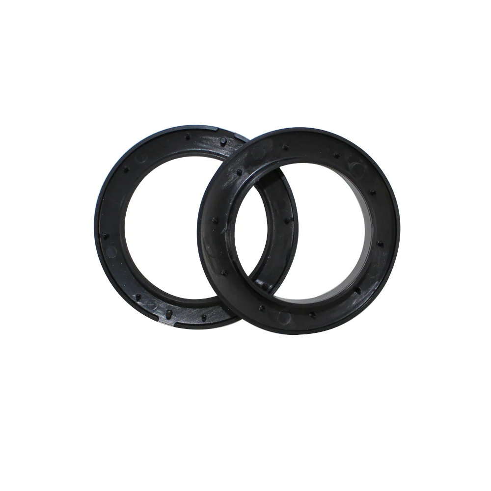 Plastic grommets - Black - 7.4cm - Image 2