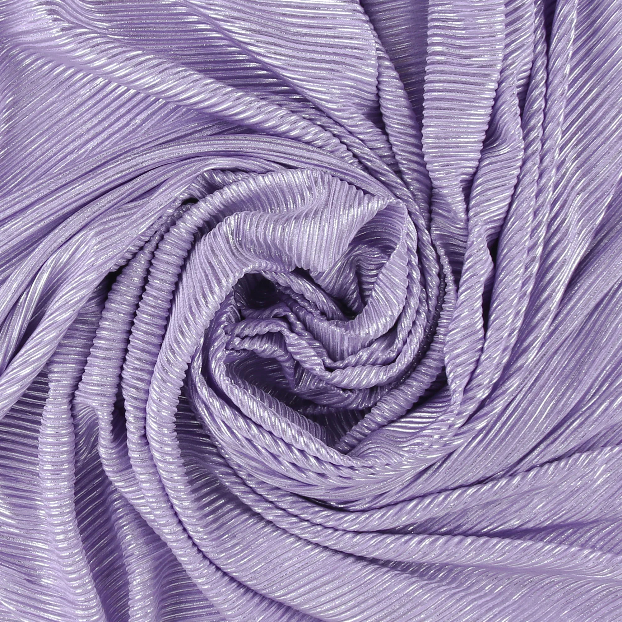 Pleated Foil fabric - LAST DANCE - 003 - Lilac - Image 2