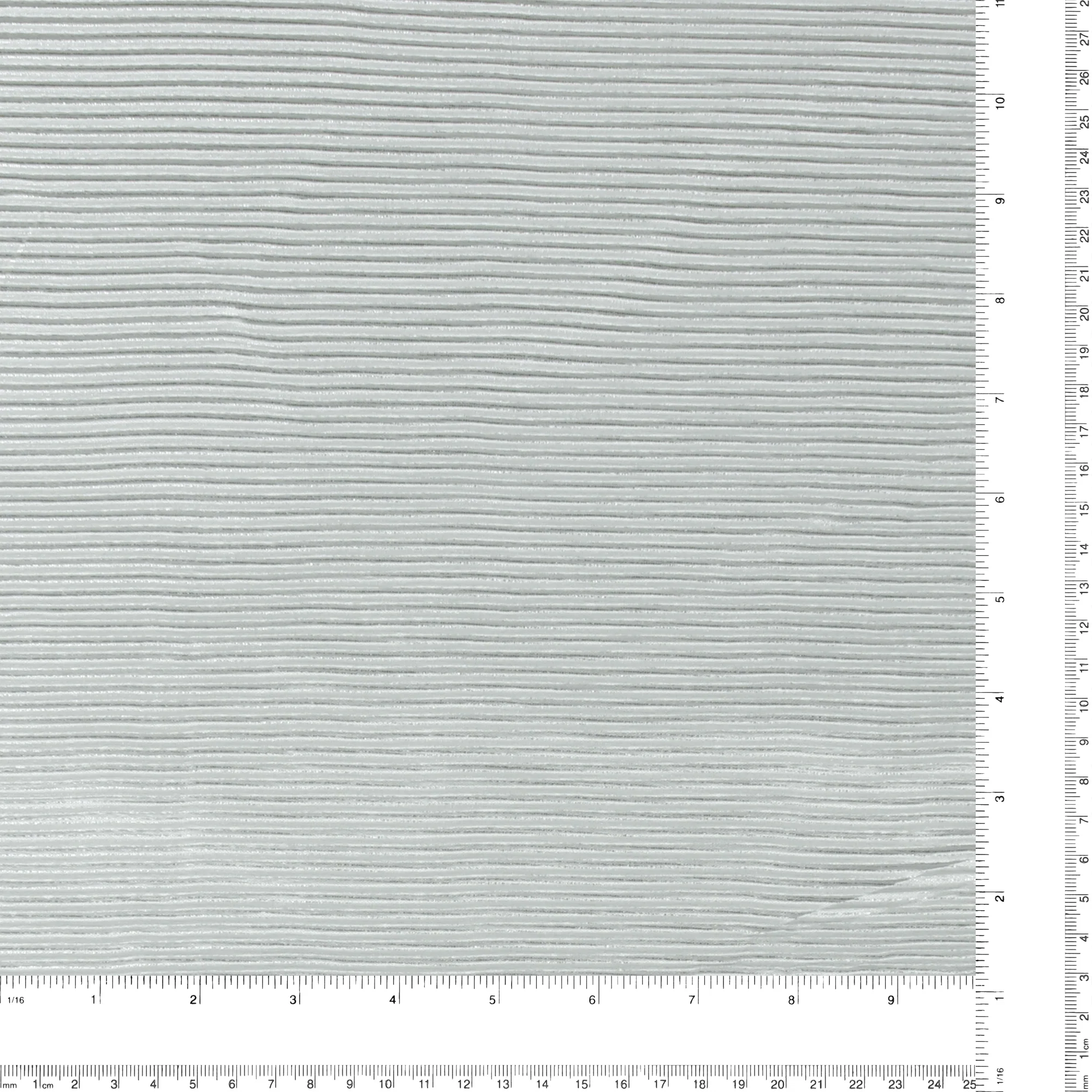 Pleated Foil fabric - LAST DANCE - 005 - Silver - Image 3