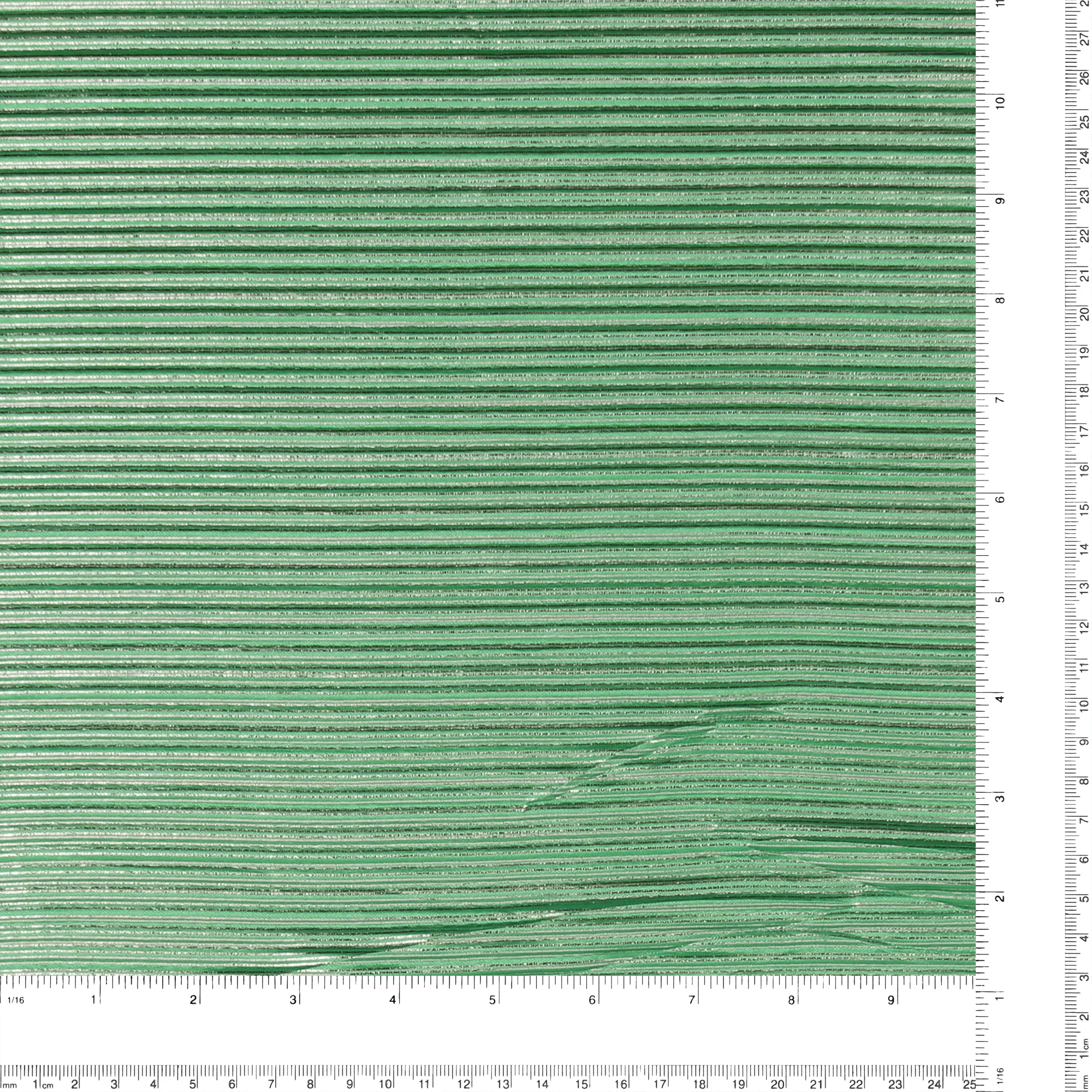 Pleated Foil fabric - LAST DANCE - 006 - Green - Image 3