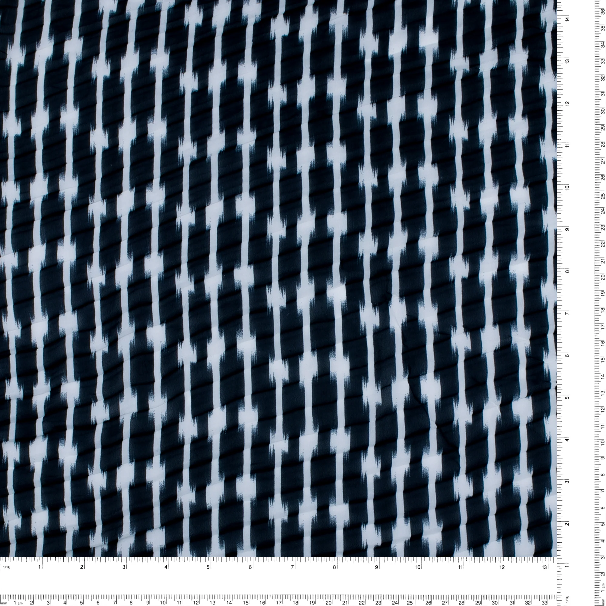 Pleated Polyester - ALISSE - 006 - Navy - Image 3