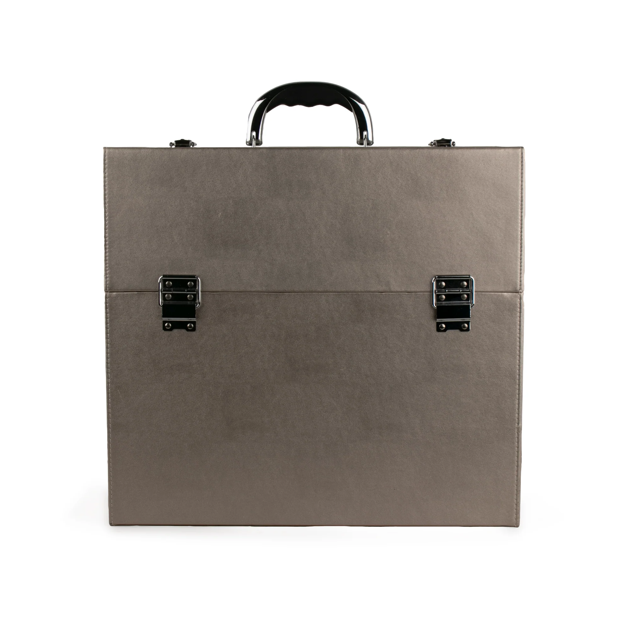 Pleather Case 44 x 23 x 41CM - Matte Gold