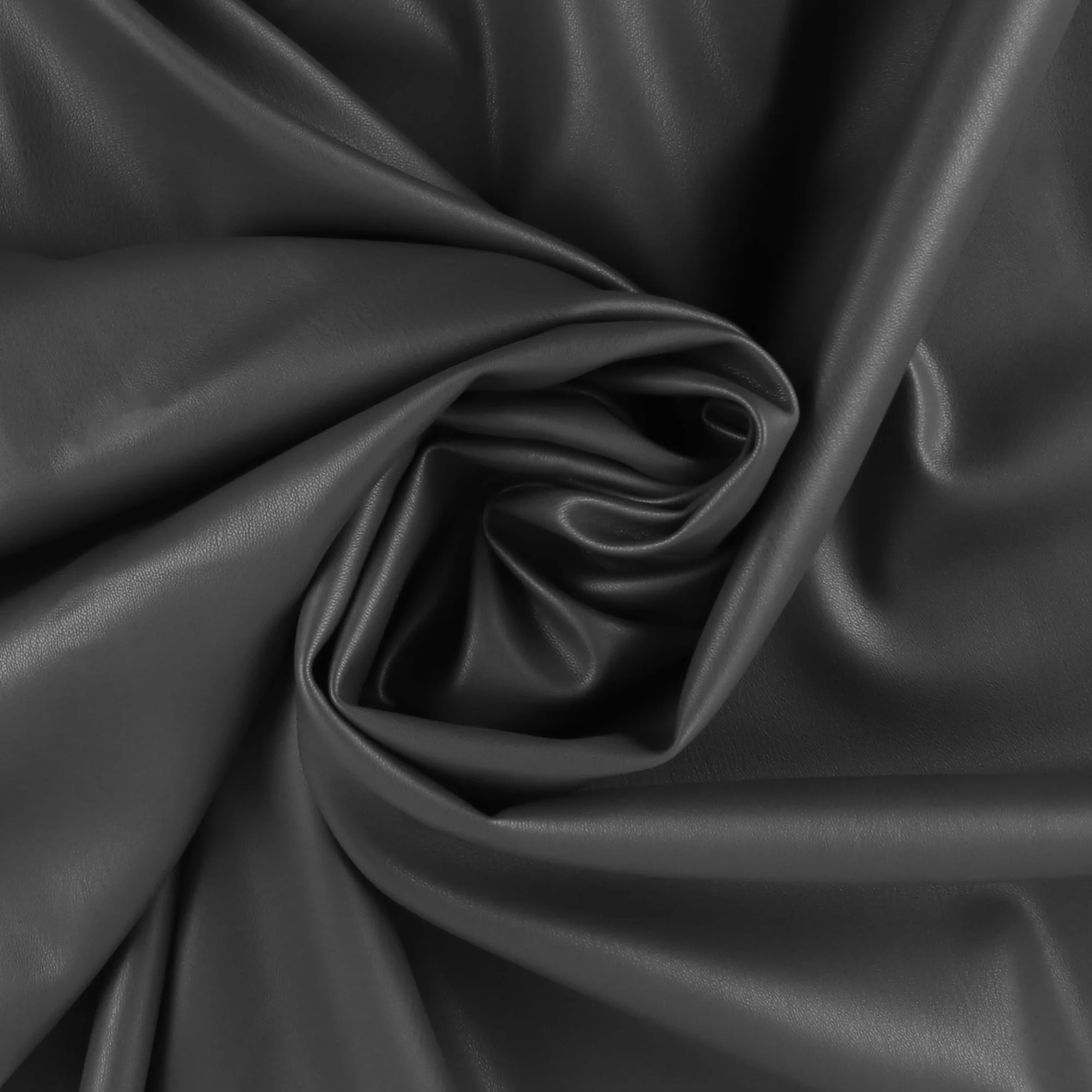 Poly Leather Look - ACADEMY - 002 - Grey - Image 2