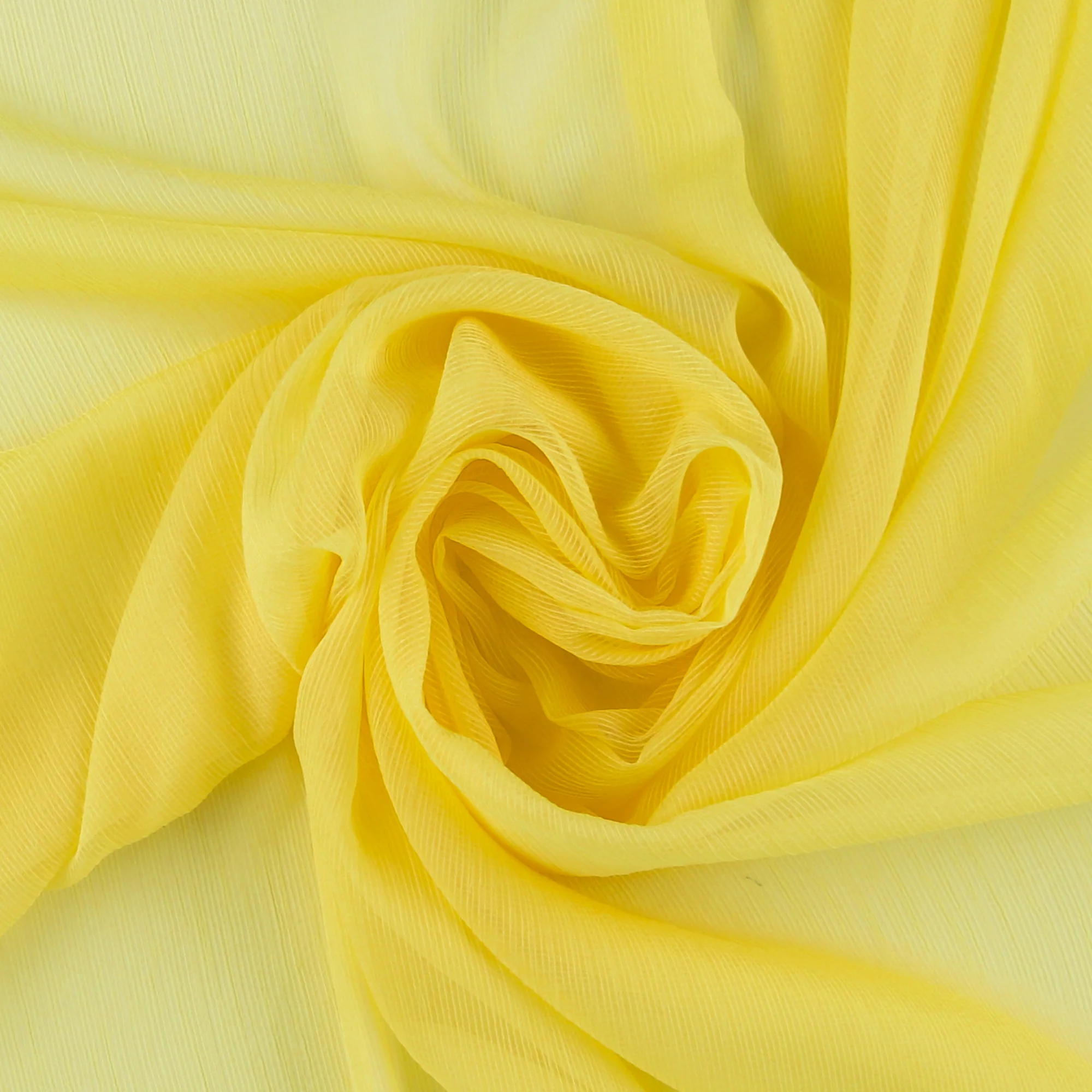 Polyester Chiffon -SARAH - 004 - Yellow - Image 2