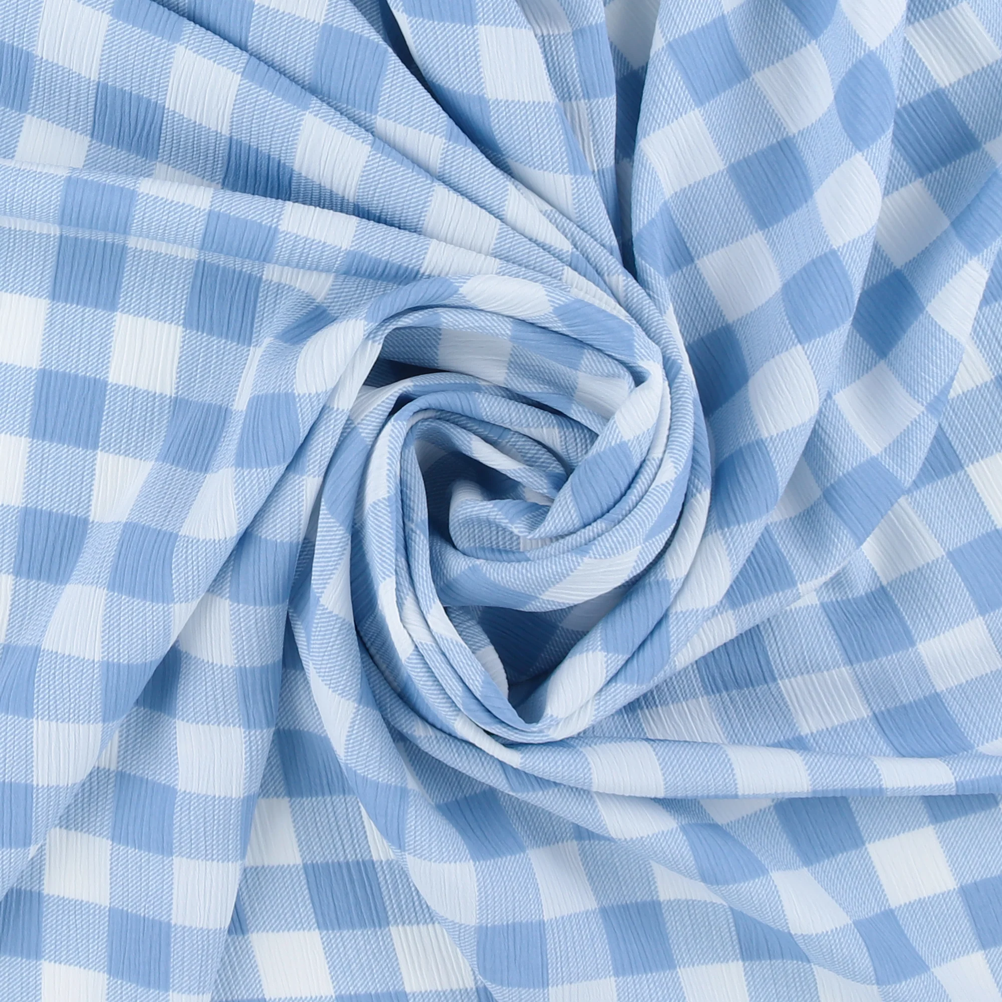 Polyester Print - CLARA - 023 - Blue - Image 2