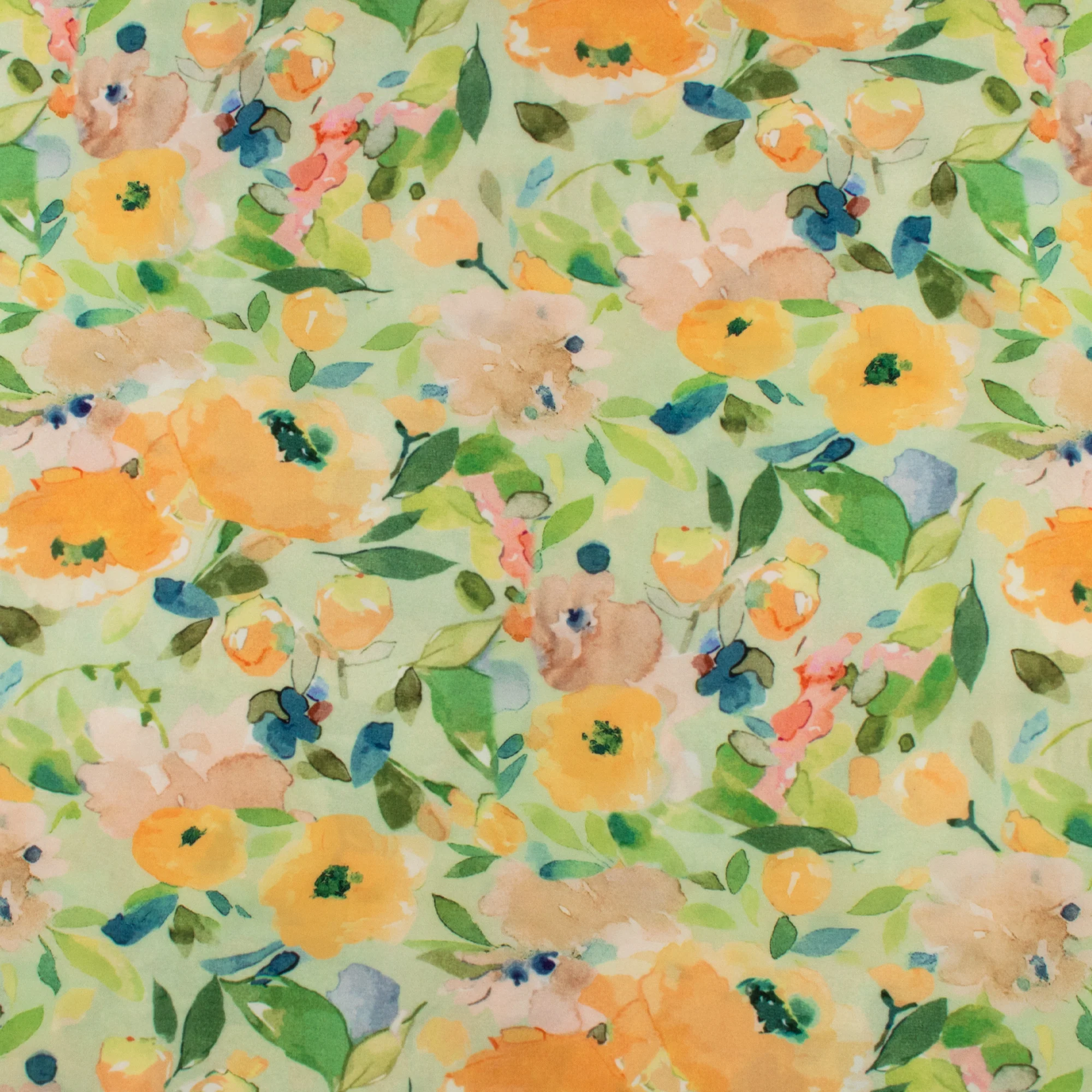 Polyester Print - SOPHIE - 005 - Light Pistachio