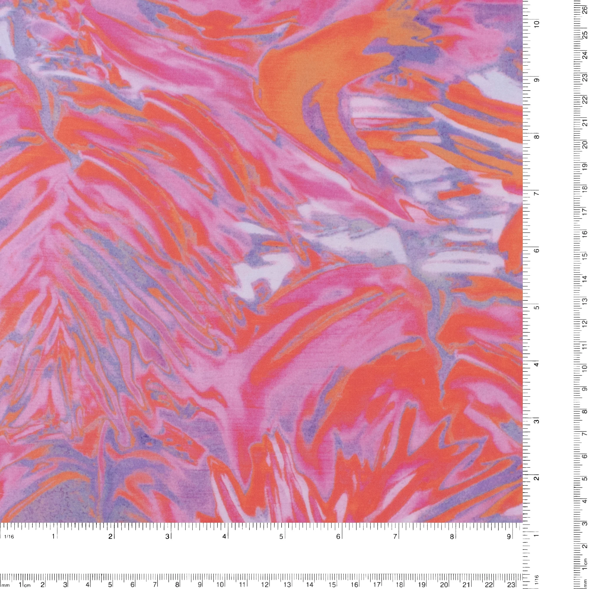 Polyester Print - SOPHIE - 012 - Pink - Image 3
