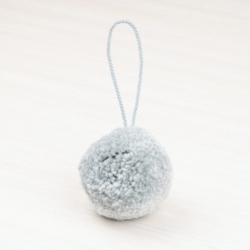 Pom Pom tassel 3¼ po (8 cm) Aqua