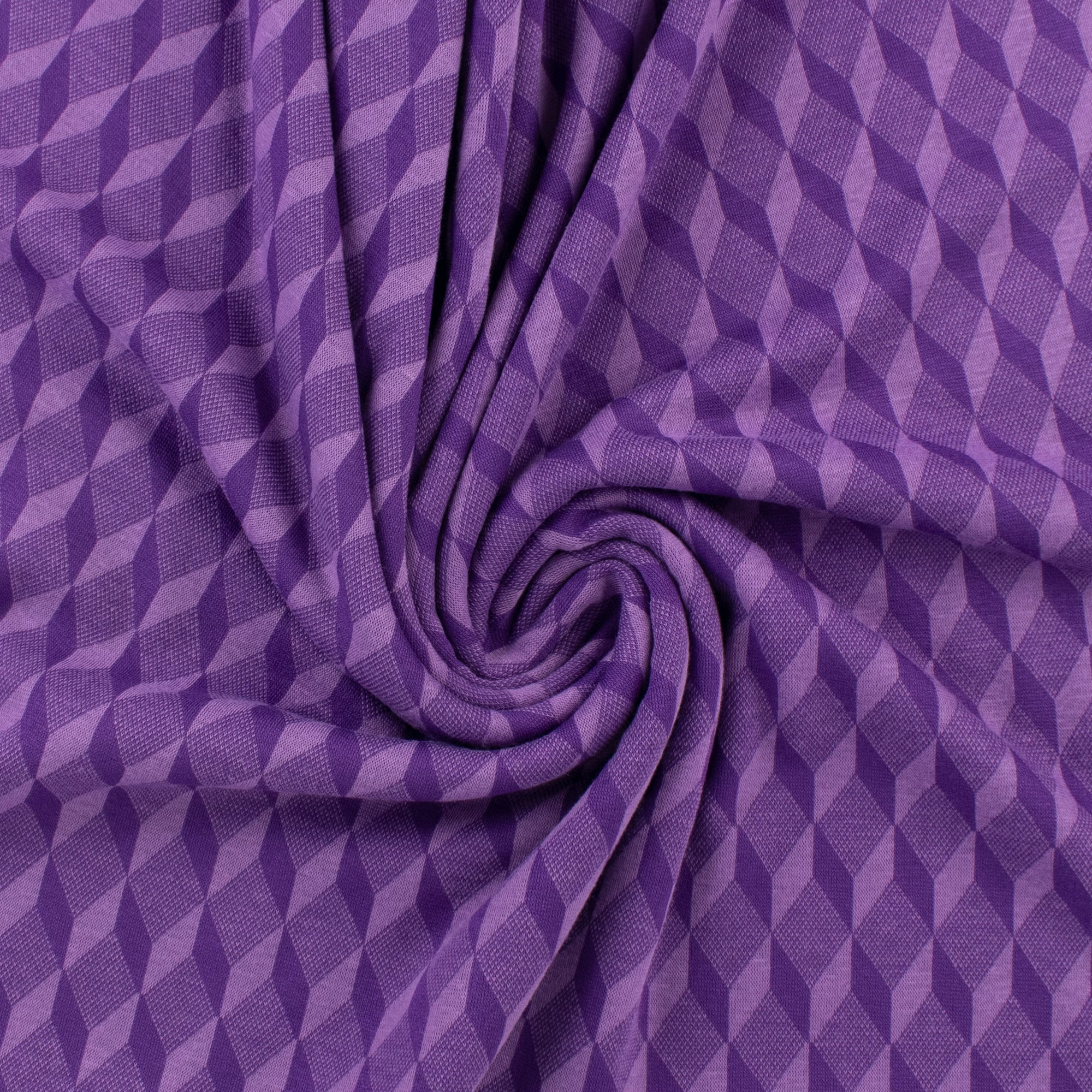 Printed 3D Knit - NOVARA - 002 - Purple - Image 2