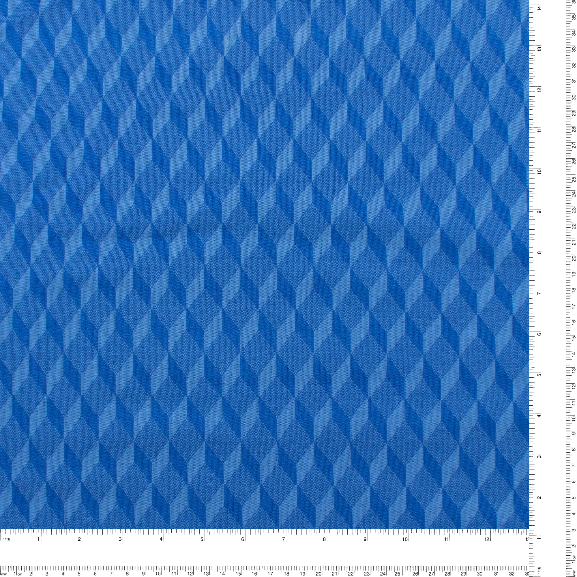 Printed 3D Knit - NOVARA - 003 - Blue - Image 3