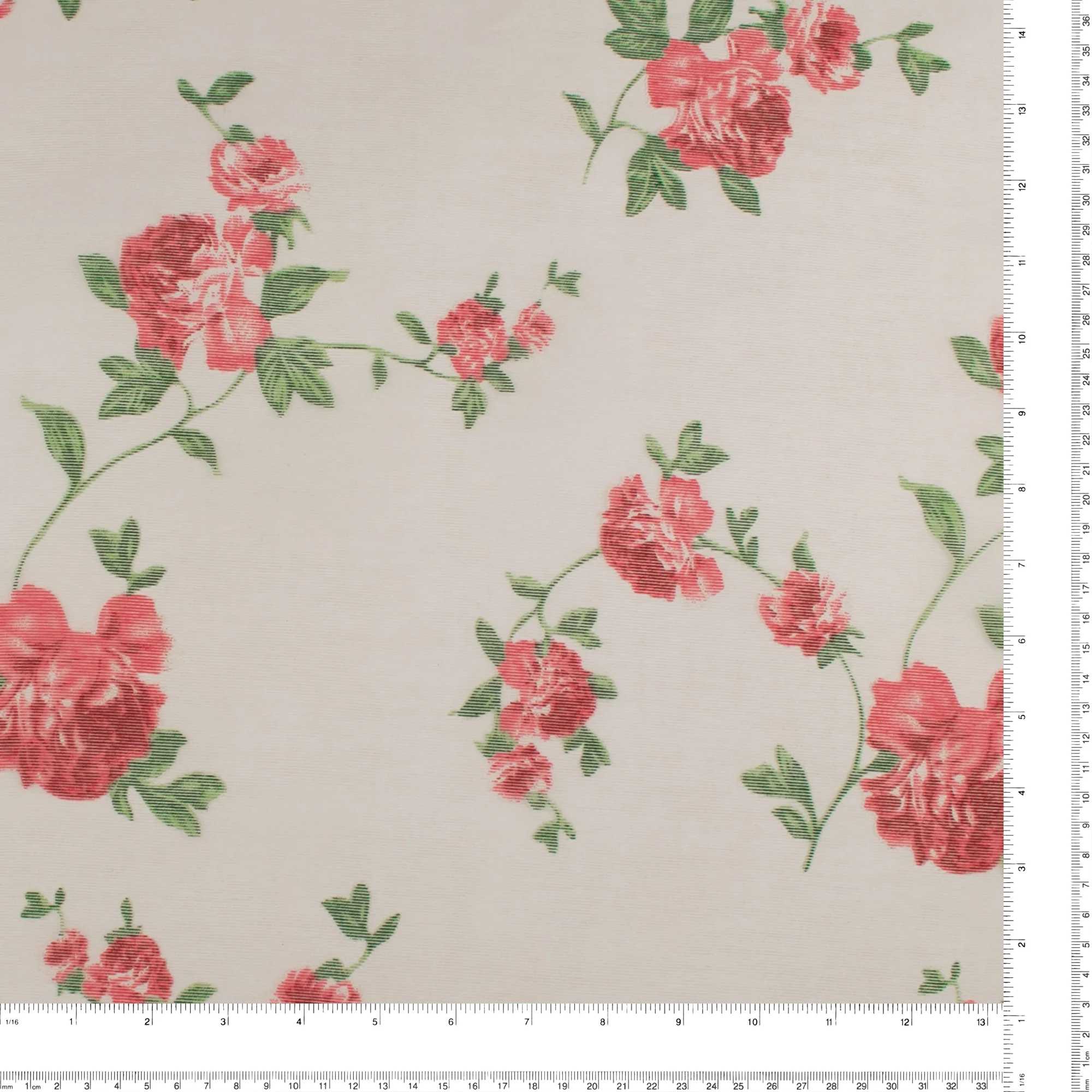 Printed Burnout Organza - JACQUELINE - Nasturtium - Image 3