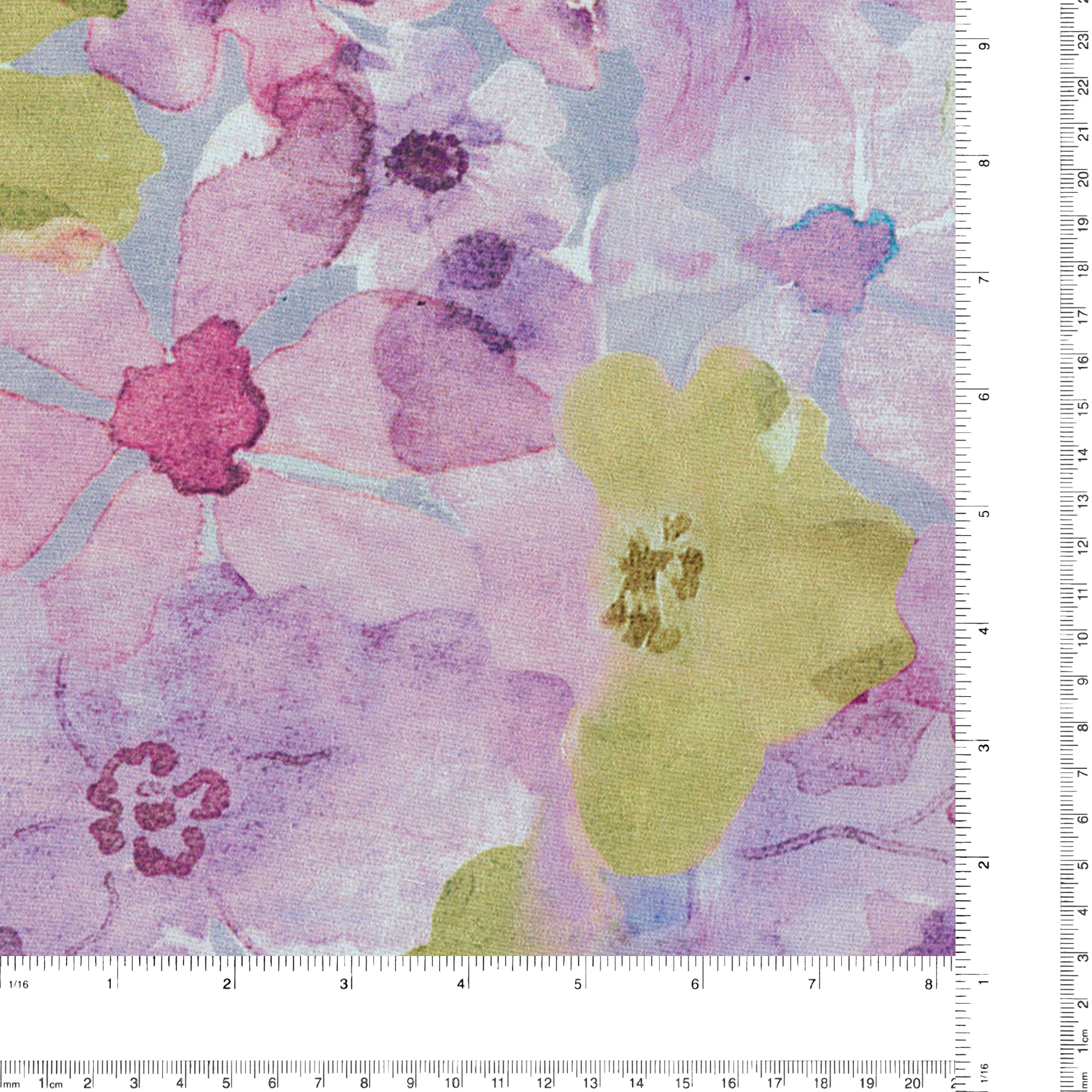 Printed Chiffon - ELEGANZA - 004 - Pink - Image 4