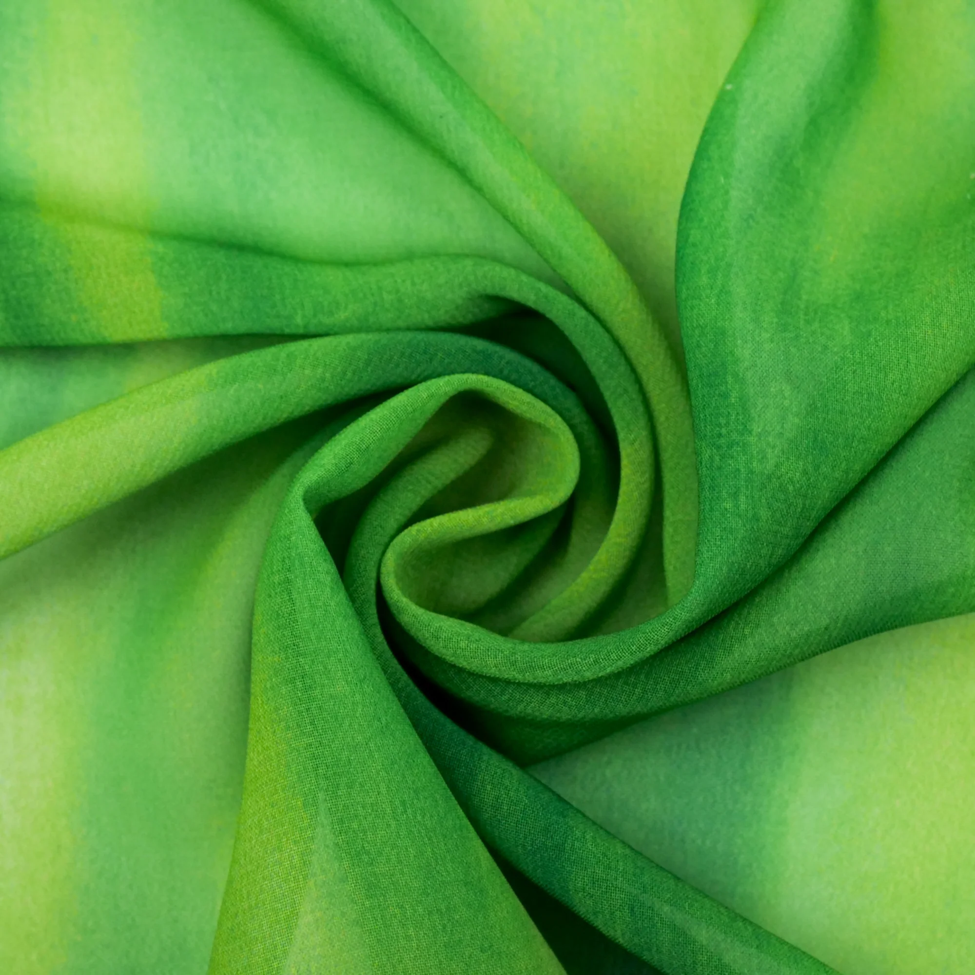 Printed Chiffon - ELEGANZA - 008 - Green - Image 3