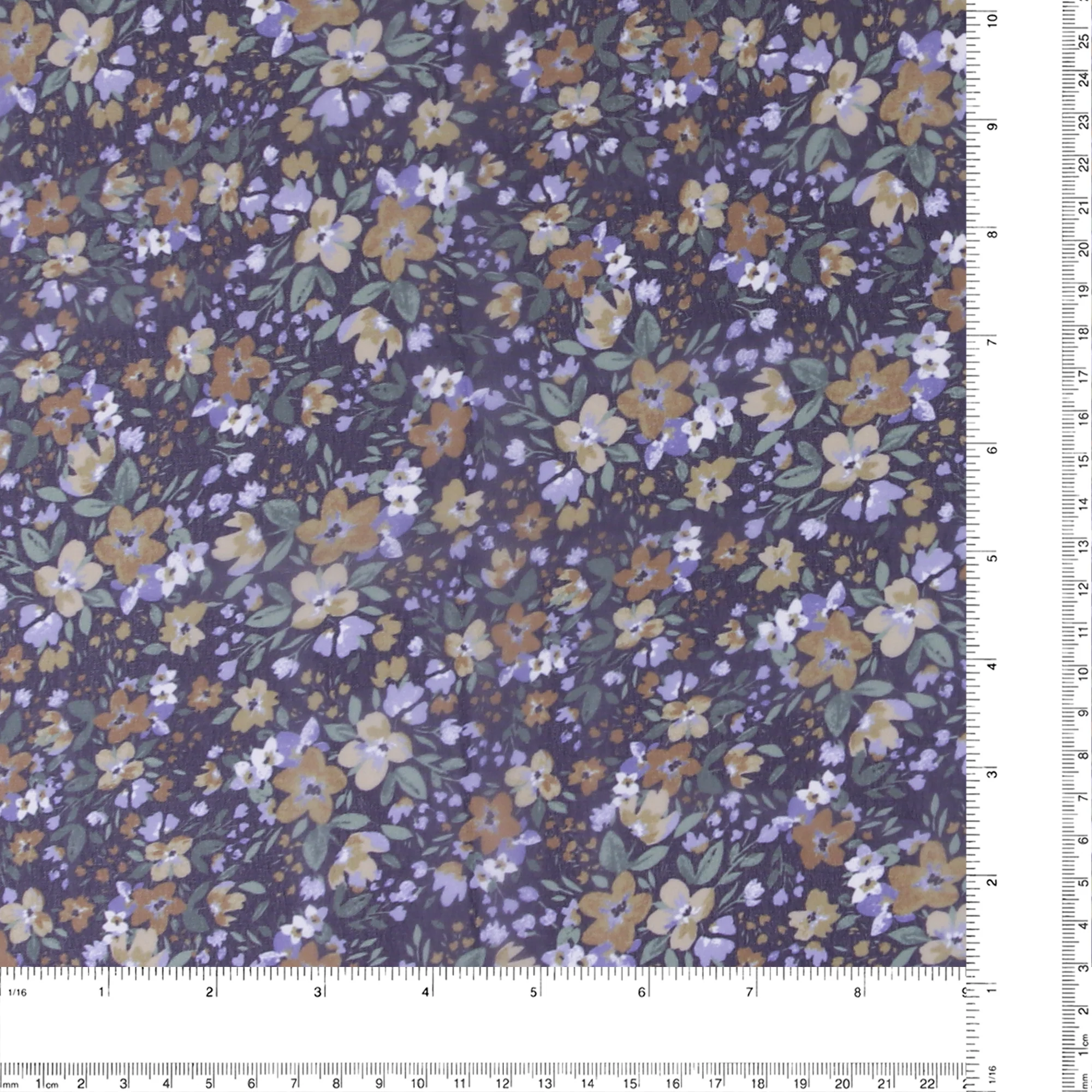 Printed Chiffon - GABRIELLA - 001 - Purple - Image 3
