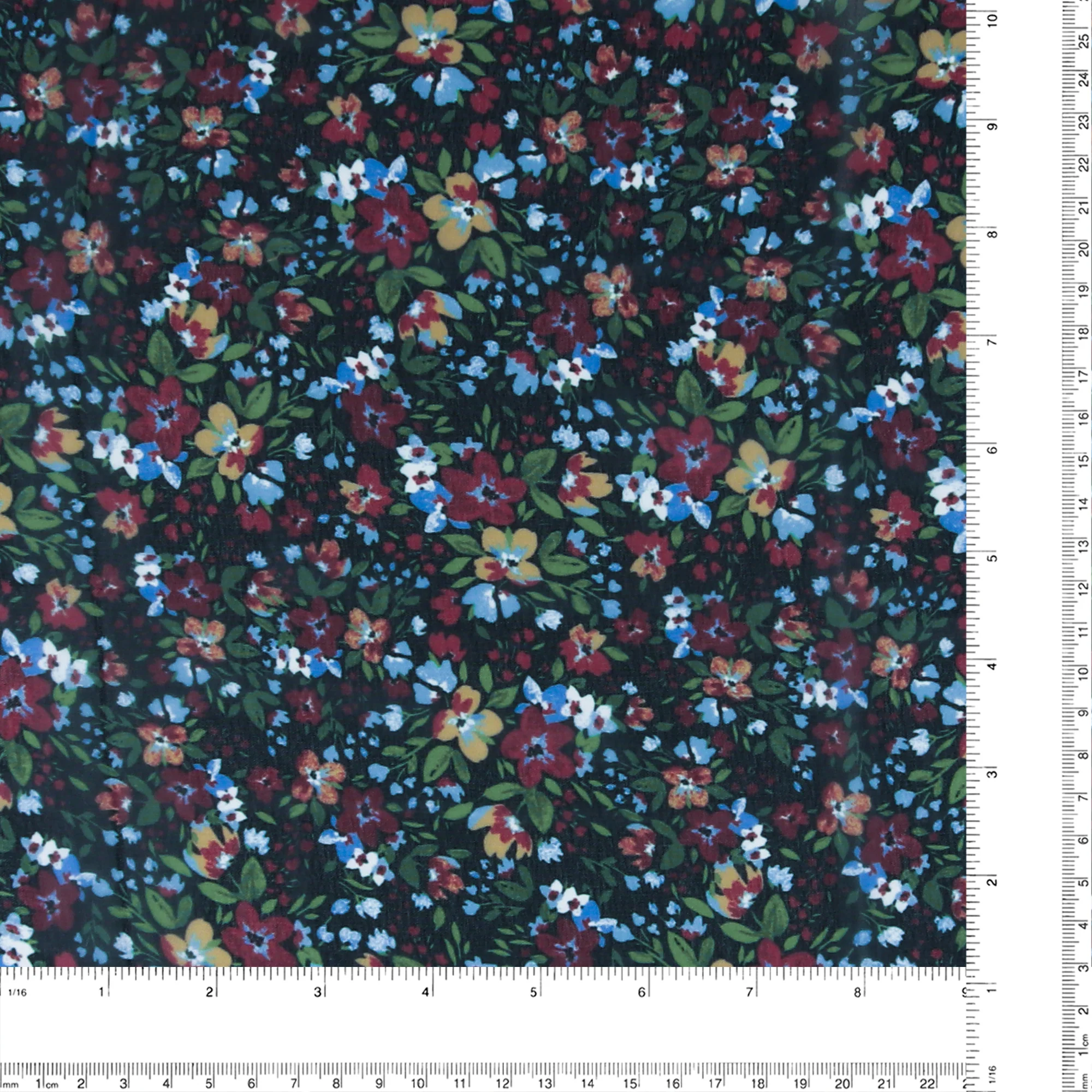 Printed Chiffon - GABRIELLA - 002 - Black - Image 3