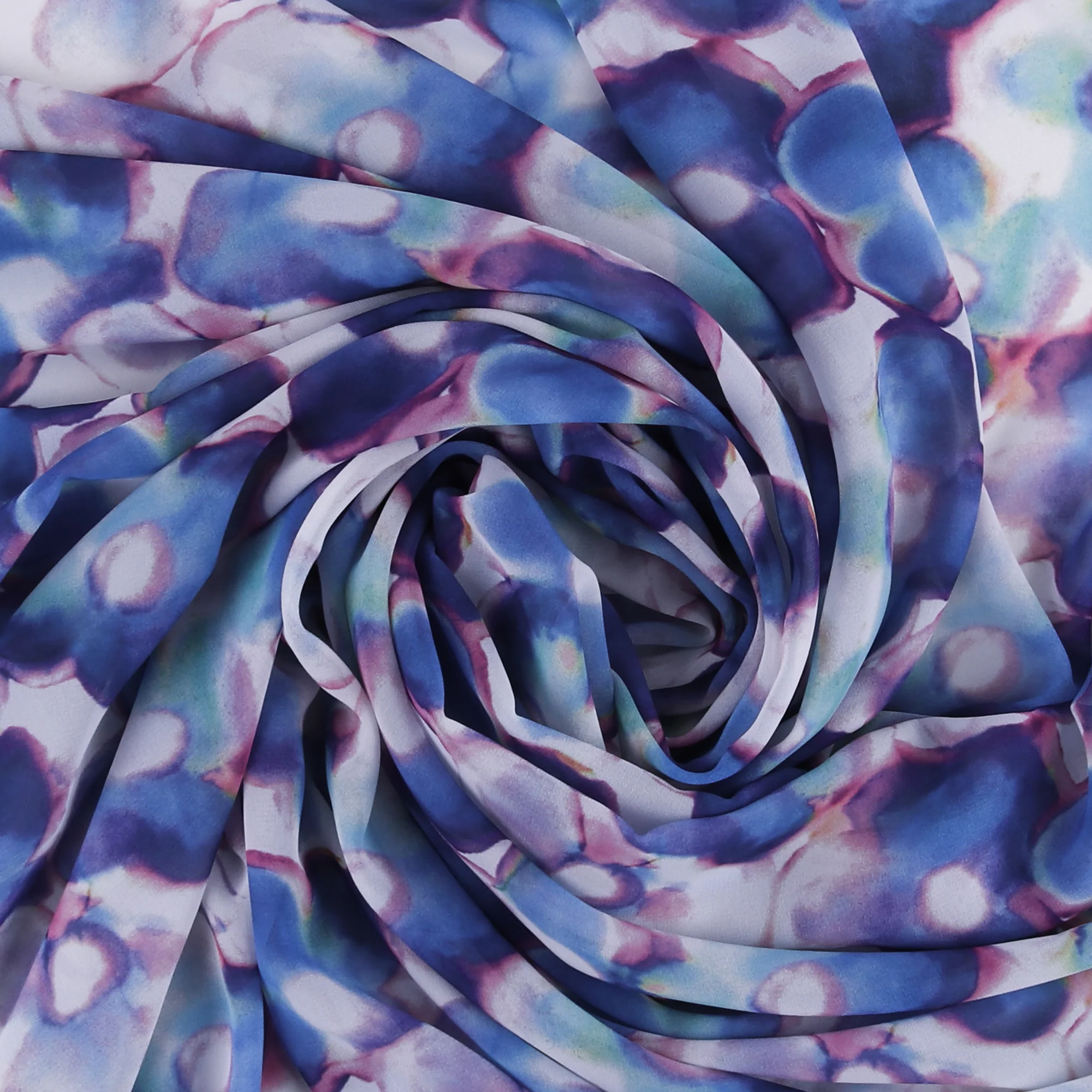 Printed Chiffon - LAST DANCE - 001 - Blue - Image 2