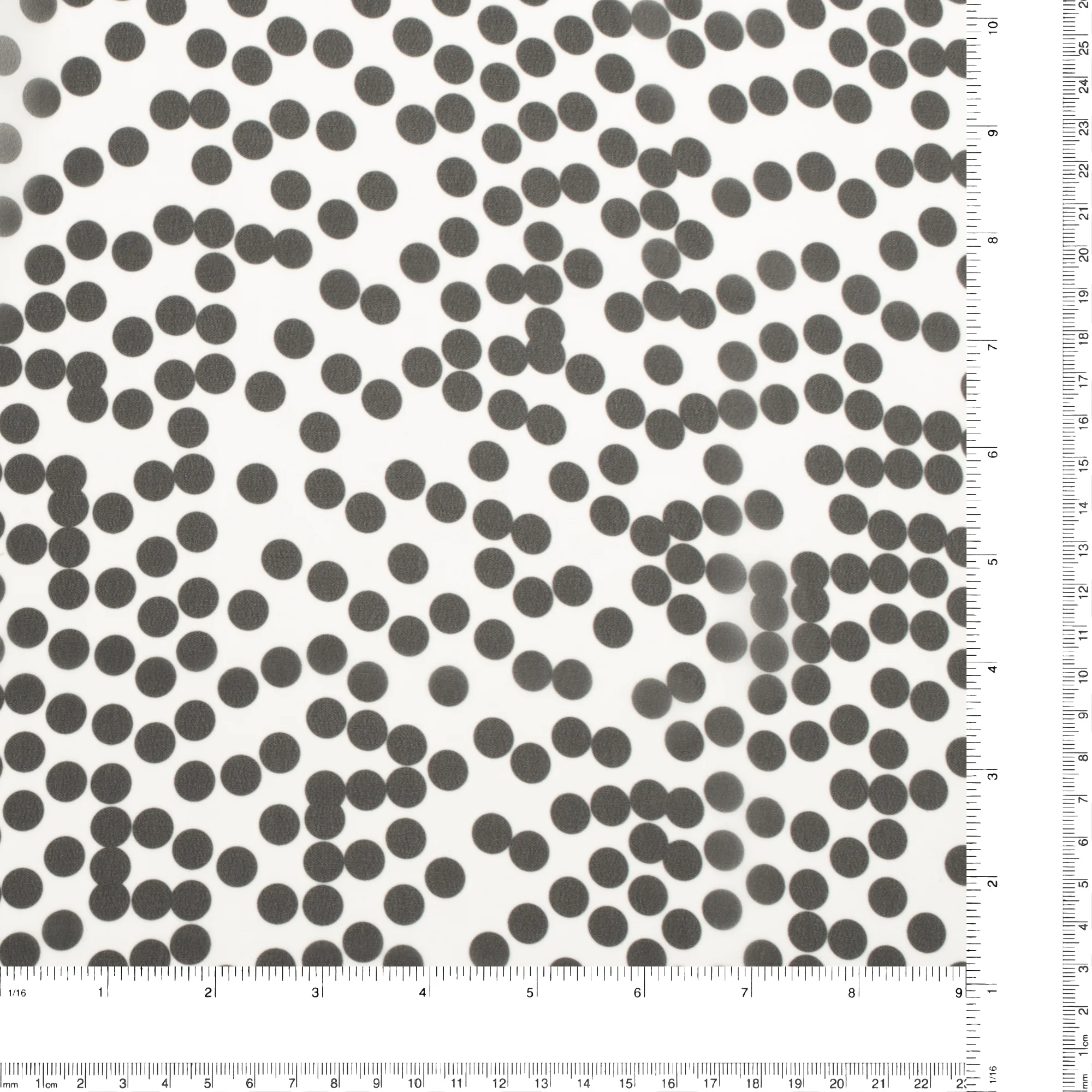 Printed Chiffon - MUSE - 002 - White - Image 3