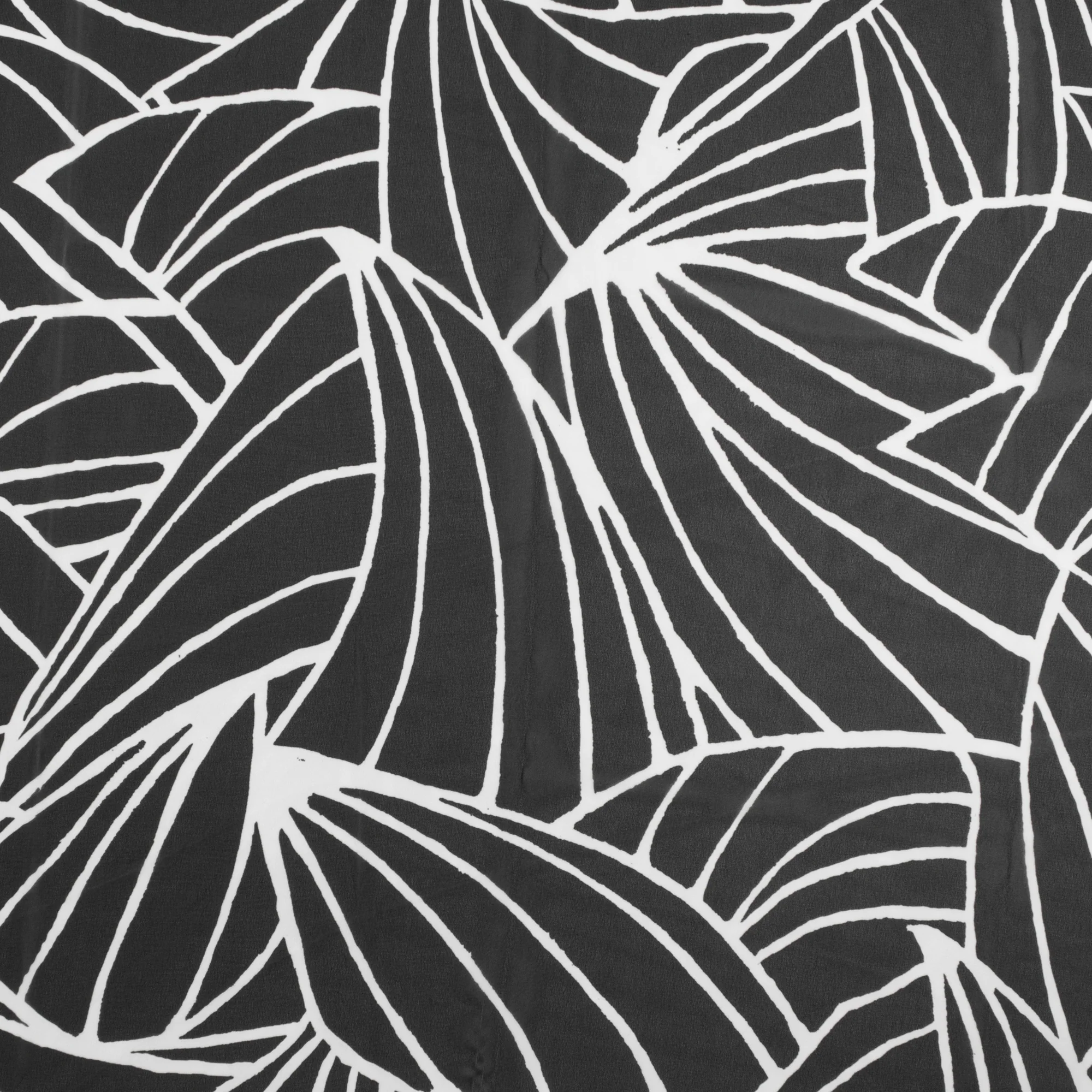 Printed Chiffon - MUSE - 005 - Black