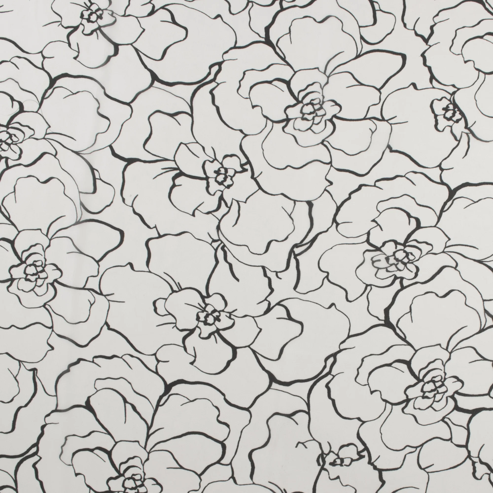 Printed Chiffon - MUSE - 006 - White
