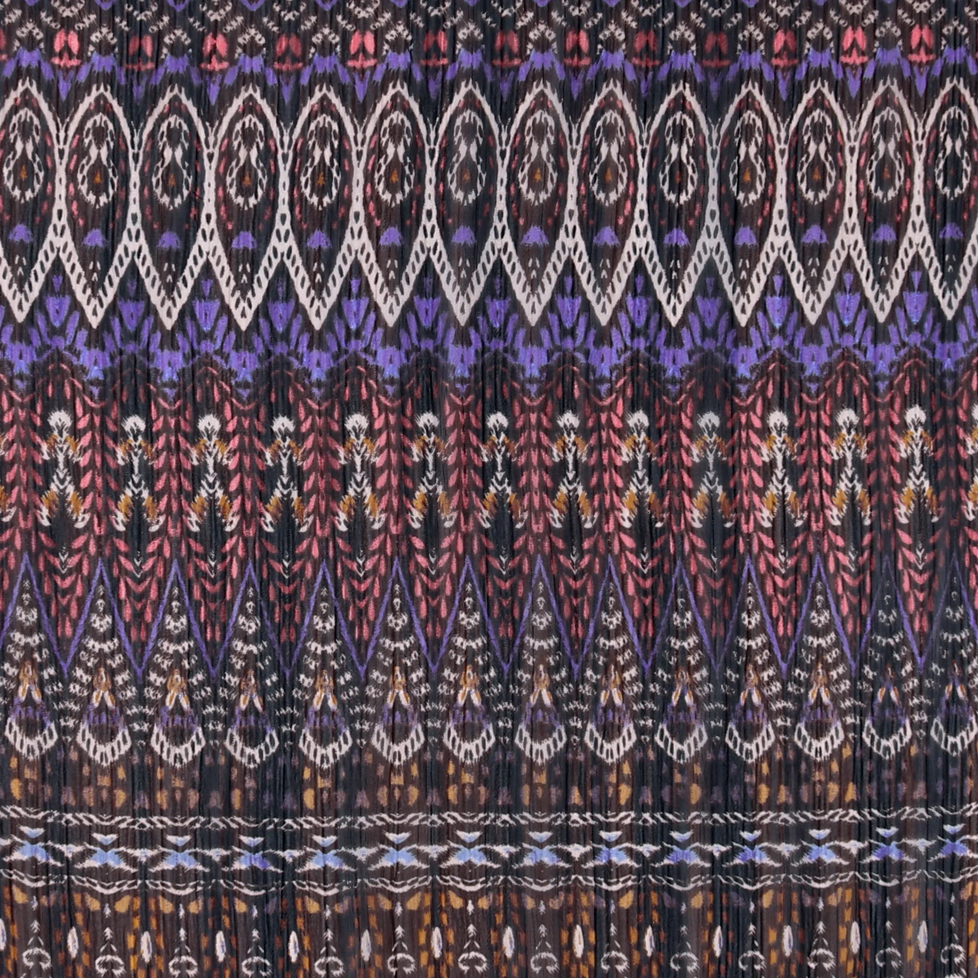 Printed Chiffon - ROTTERDAM - 007 - black