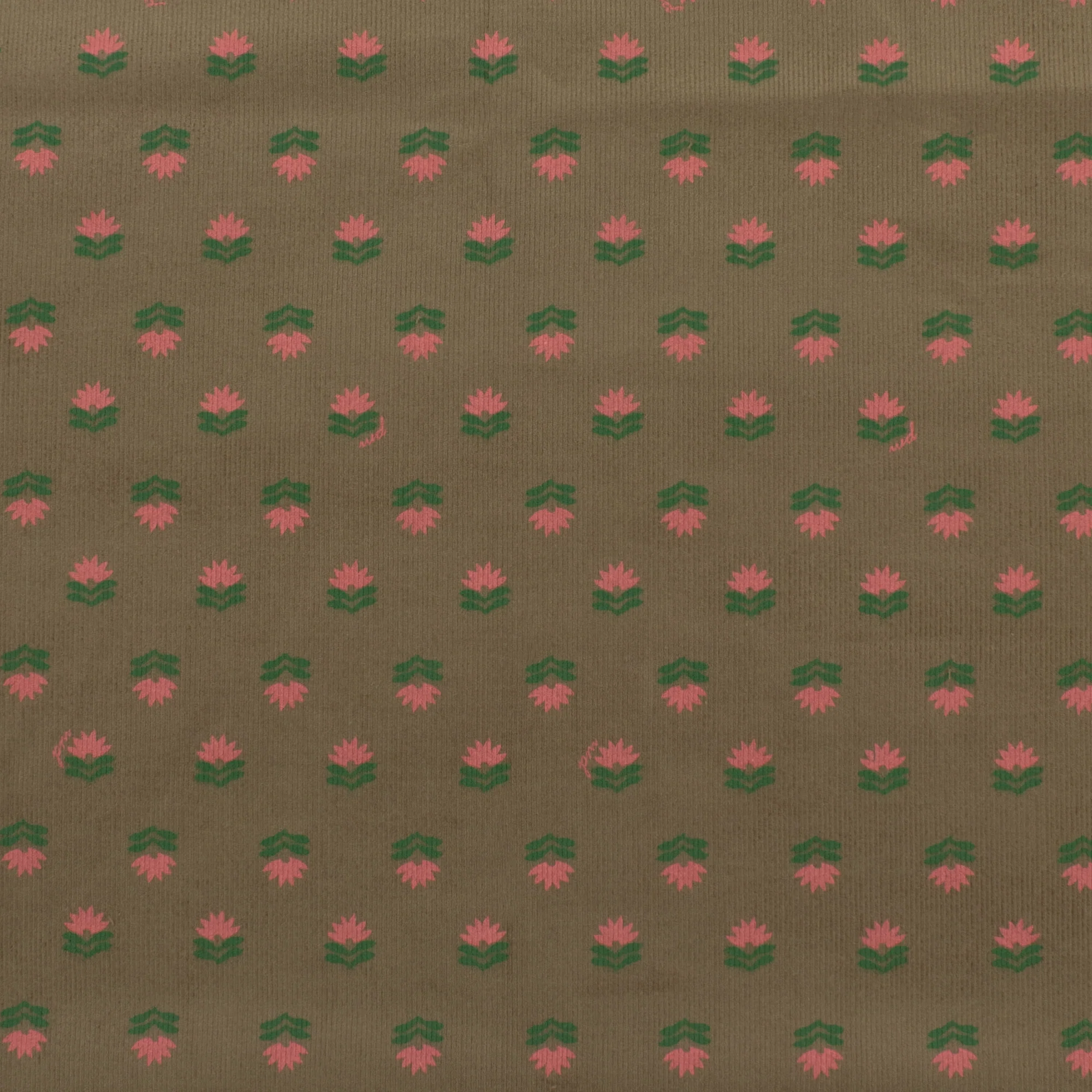 Printed Corduroy - QUATTRO - 009 - Bark