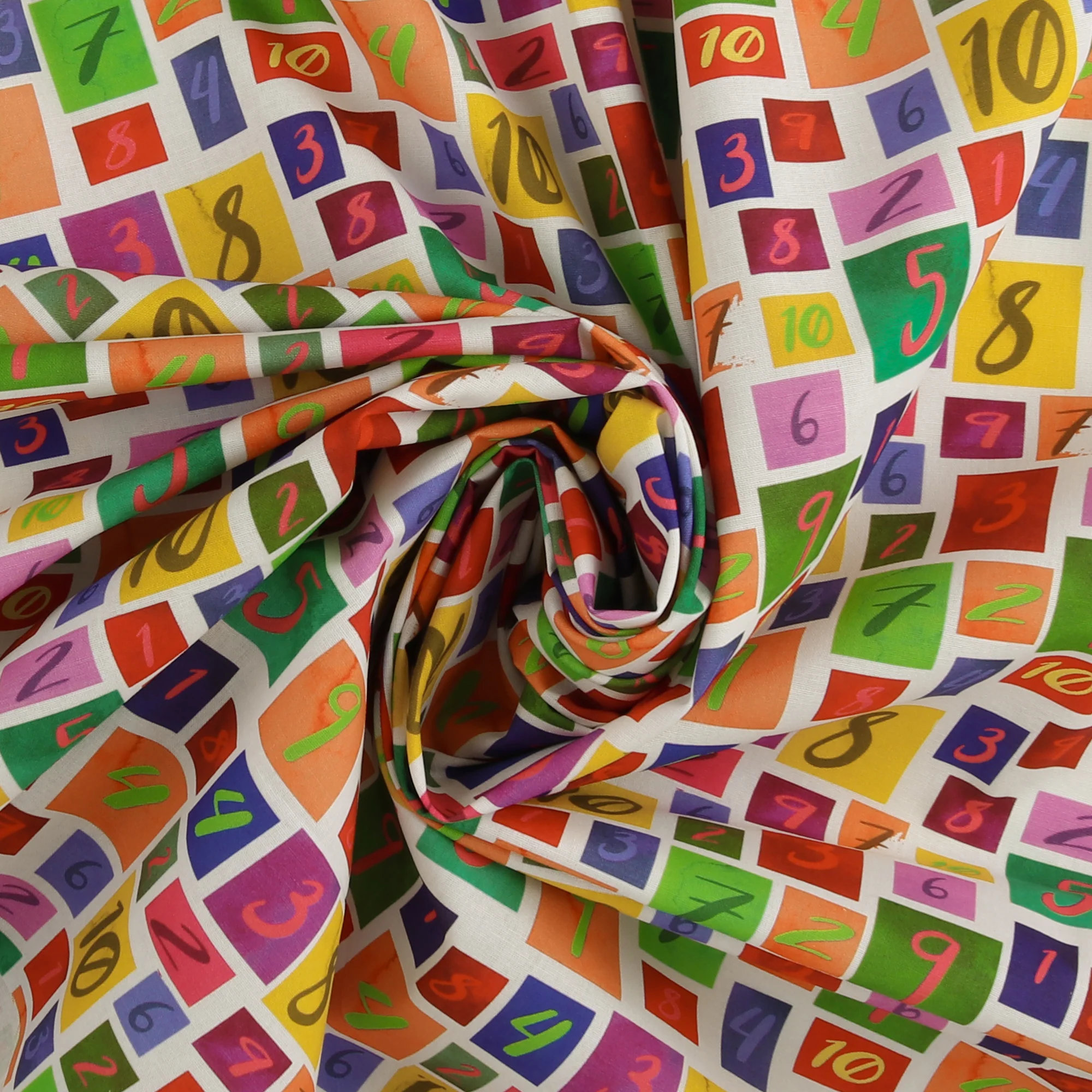 Printed Cotton - 1-2-3 Animal Coordinates - 006 - Multicolor - Image 2