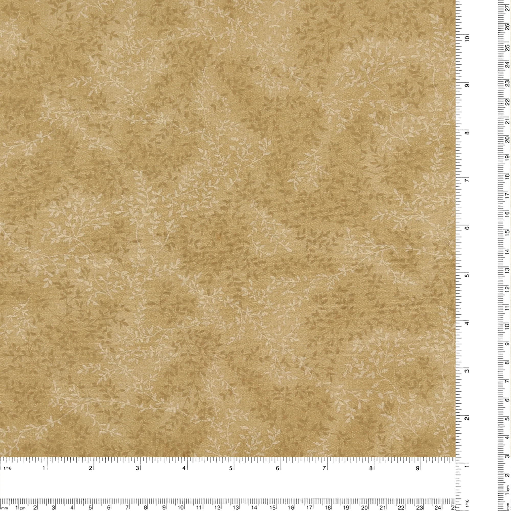 Printed Cotton by Fabric Traditionss - TREASURE - 015 - Sepia - Image 3