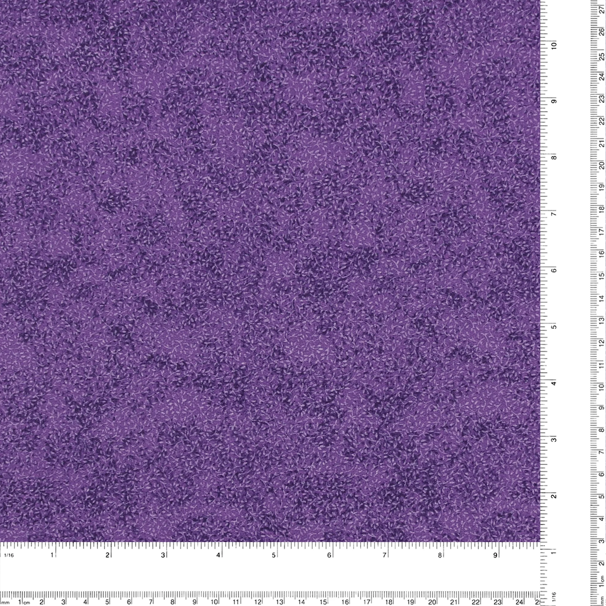 Printed Cotton by Fabric Traditionss - TREASURE - 021 - Purple - Image 3