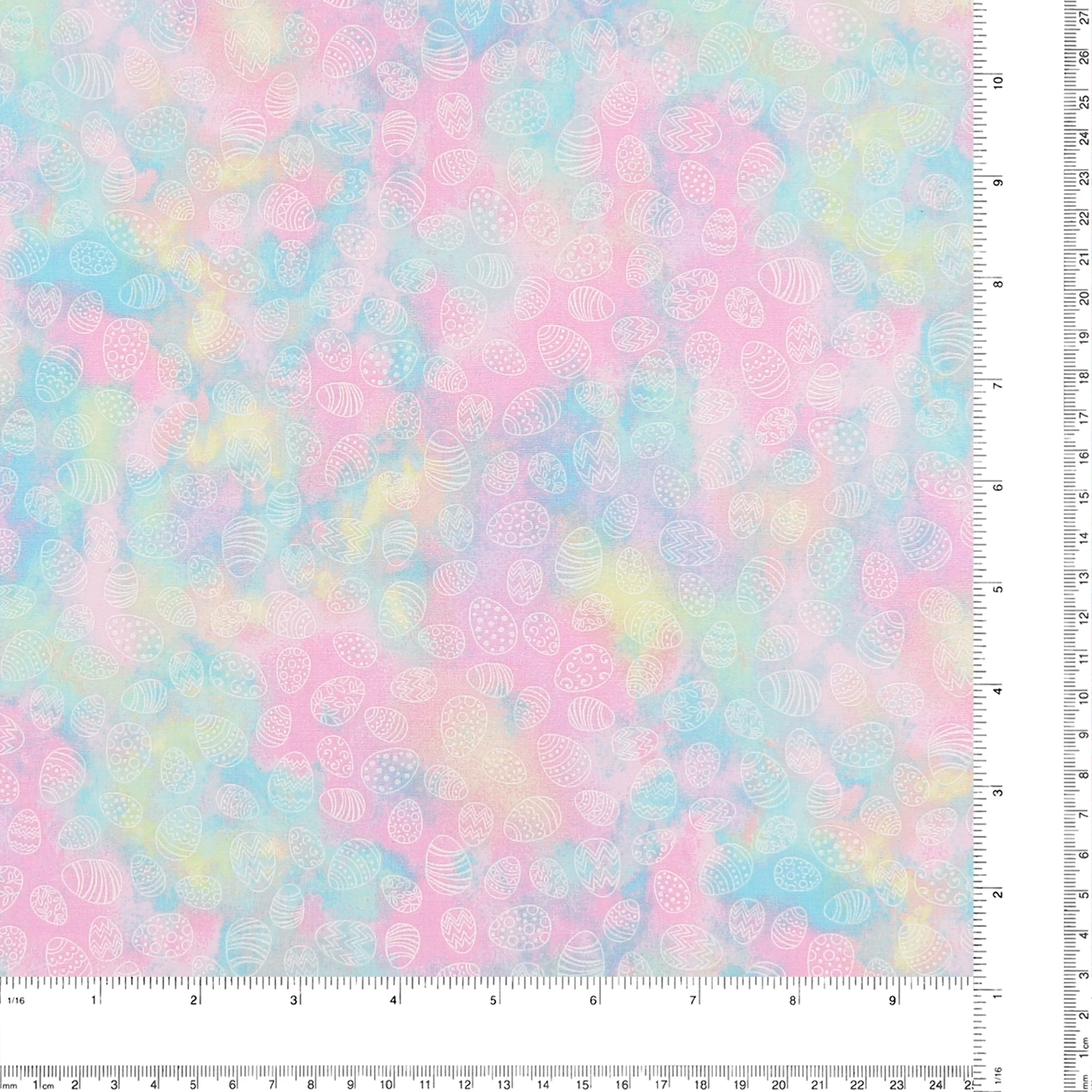 Printed Cotton by Fabric Traditionss - TREASURE - 029 - Light Pink - Image 3