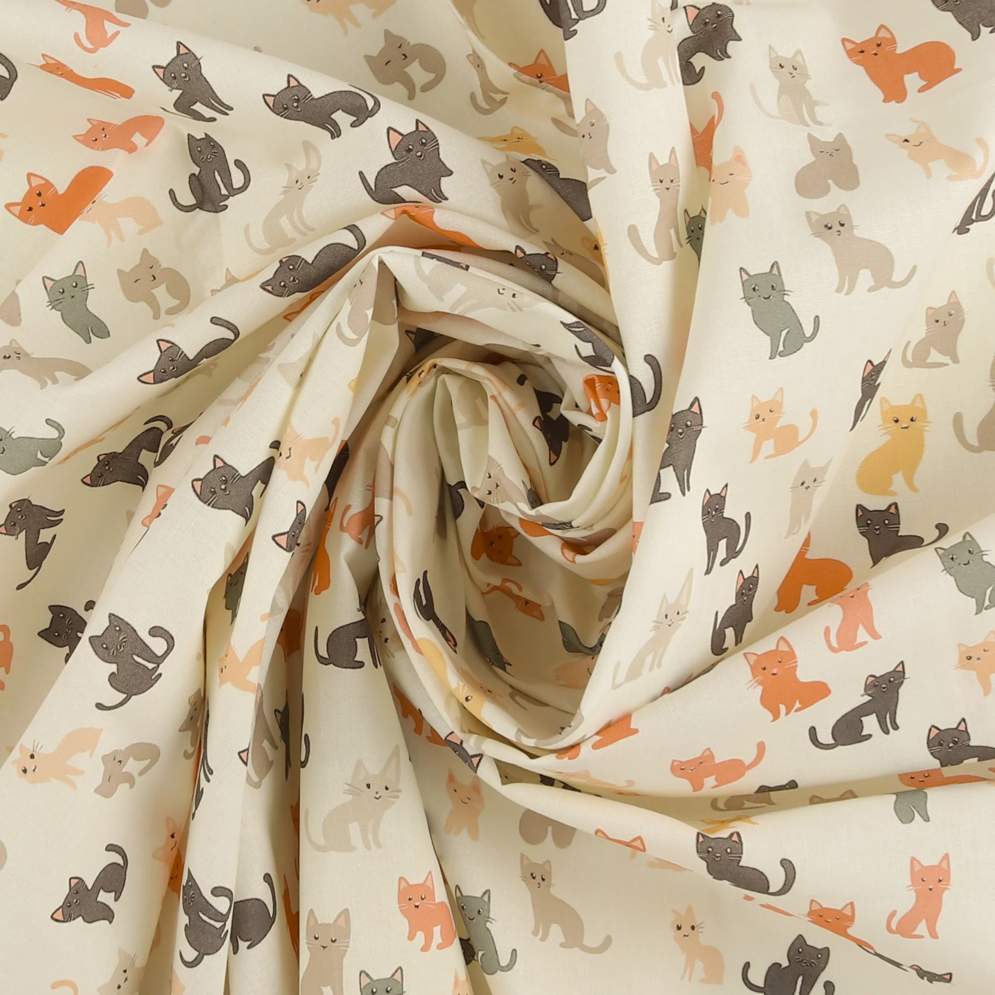 Printed Cotton - Crafty Creation - 003 - Offwhite - Image 2