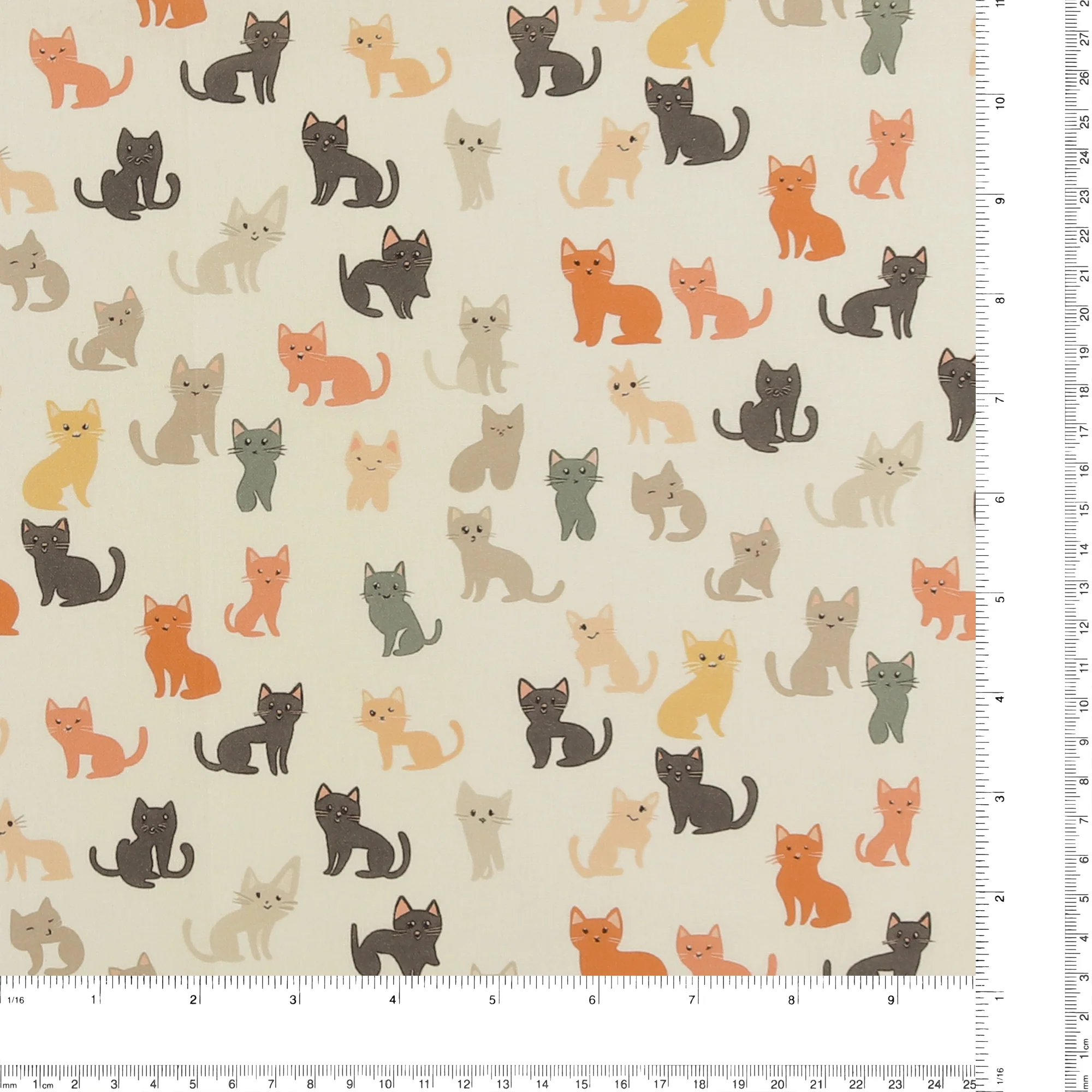 Printed Cotton - Crafty Creation - 003 - Offwhite - Image 3