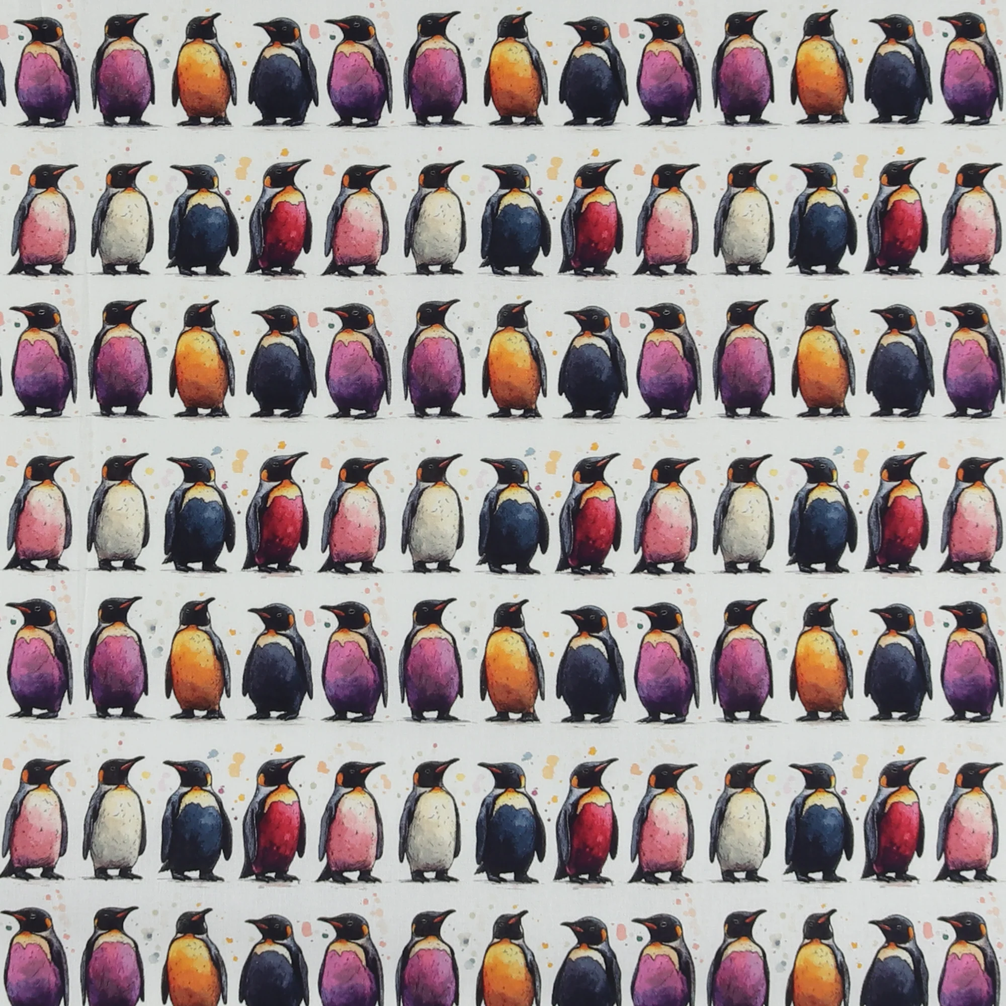 Printed Cotton - Crafty Creation - 004 - White
