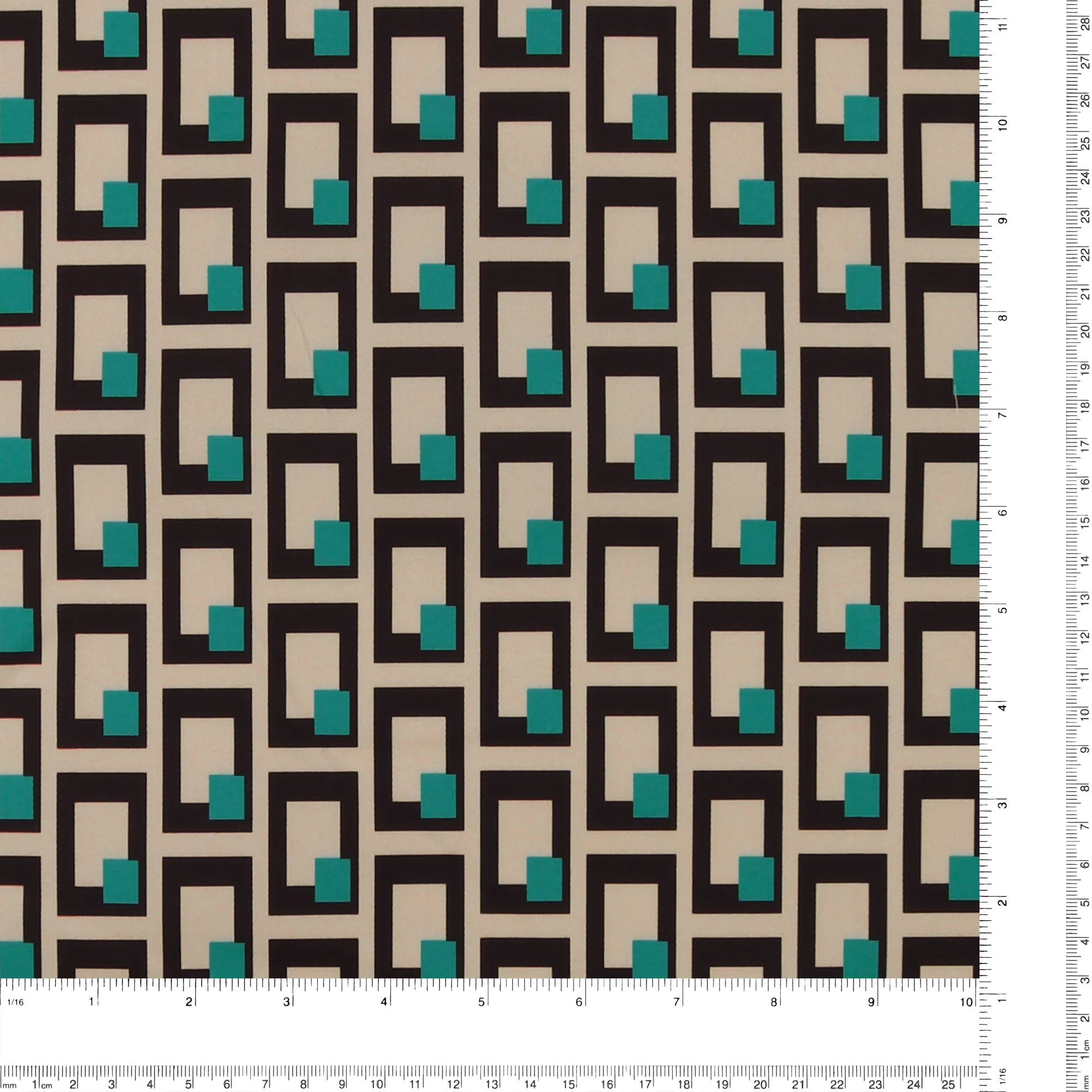 Printed Cotton - FANTASY - 001 - Cream - Image 3