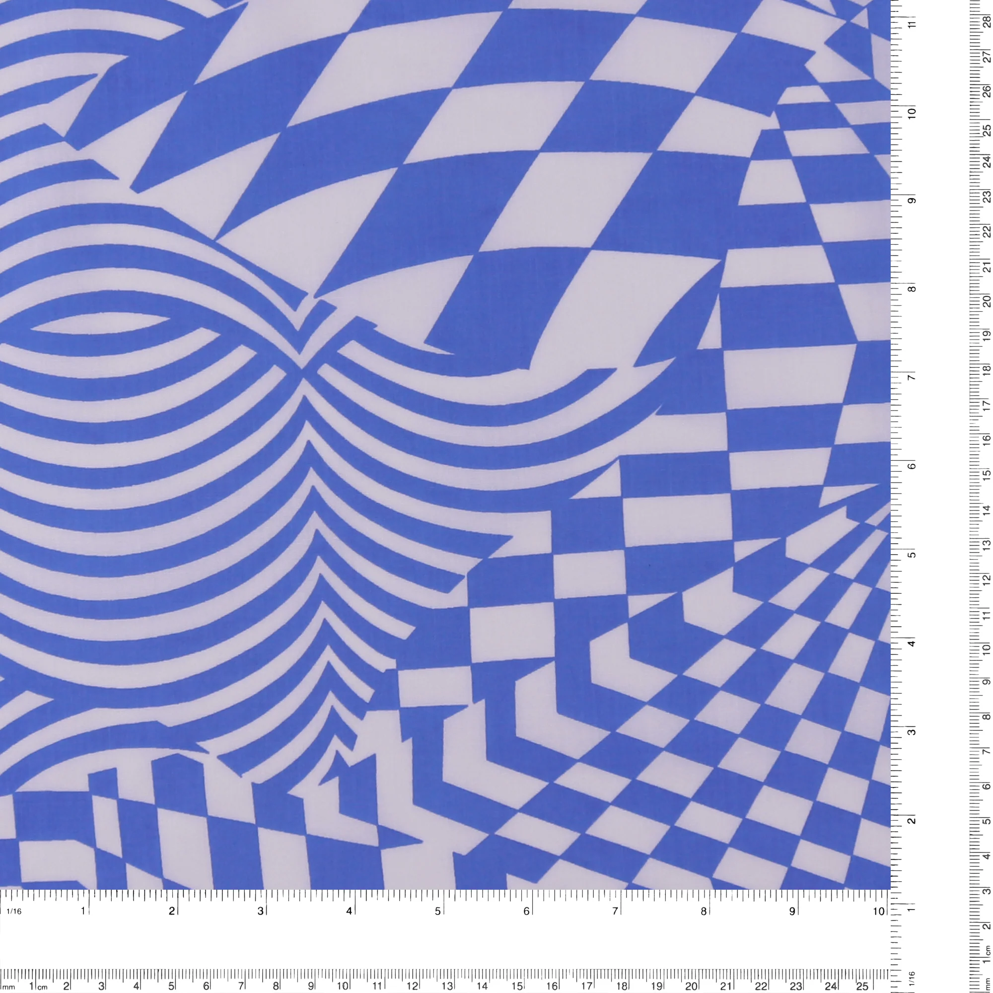 Printed Cotton - FANTASY - 004 - Blue - Image 3