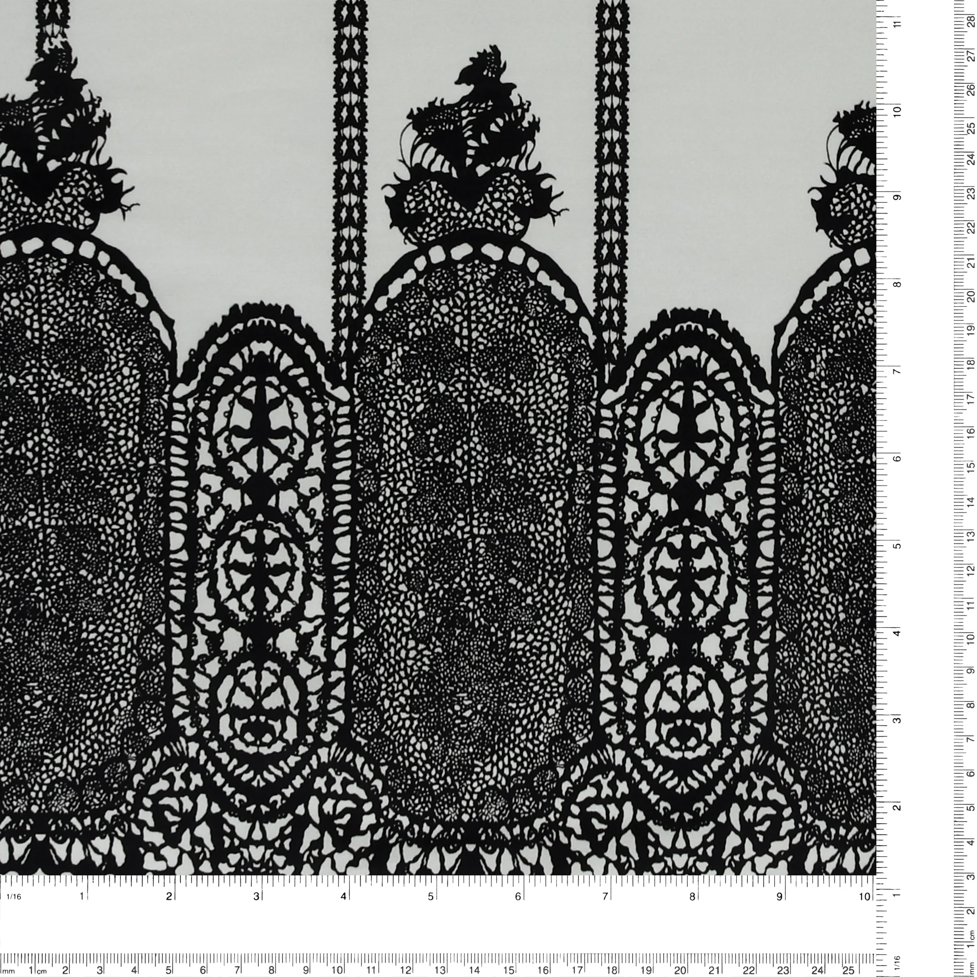 Printed Cotton - FANTASY - 006 - Steel - Image 3
