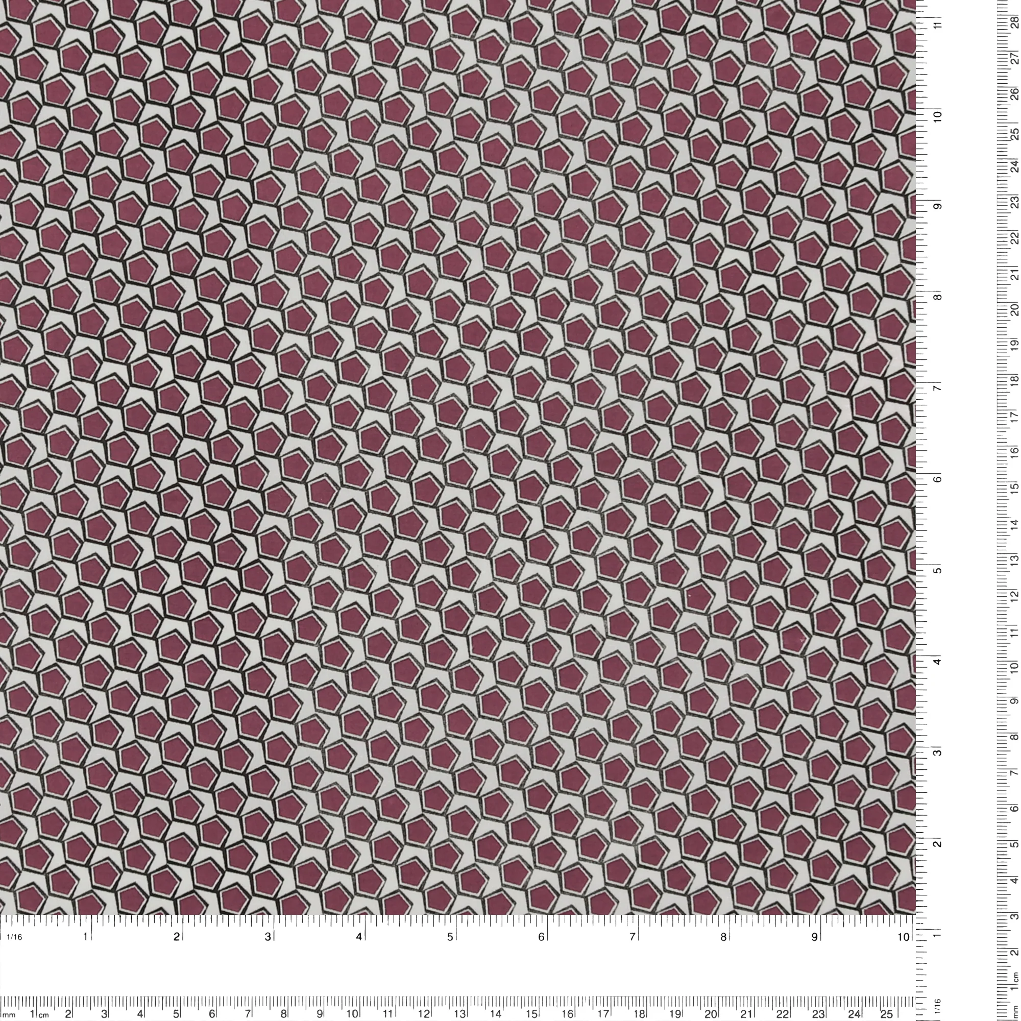 Printed Cotton - FANTASY - 009 - Grape - Image 3