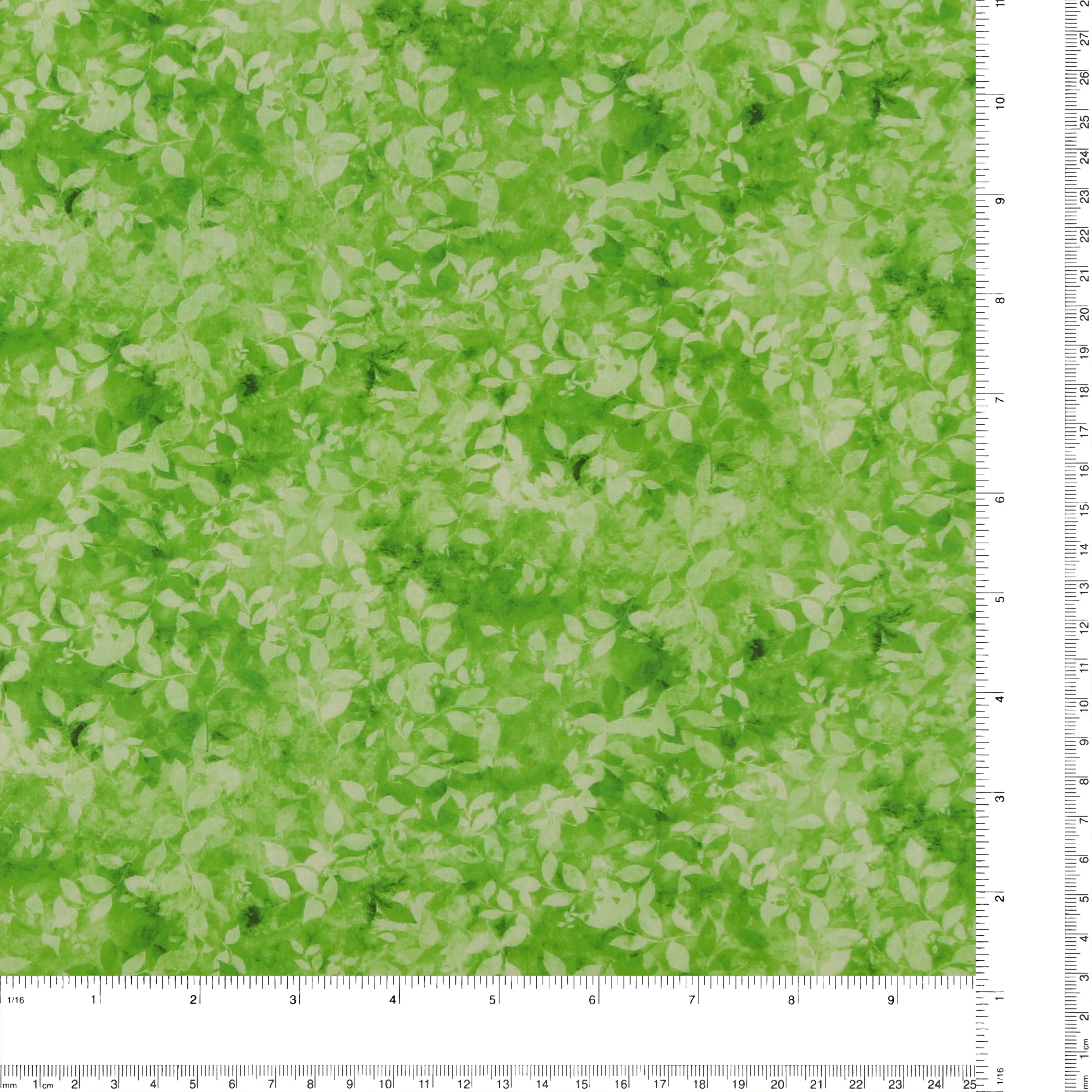 Printed Cotton - Floral Fields - 008 - Green - Image 3