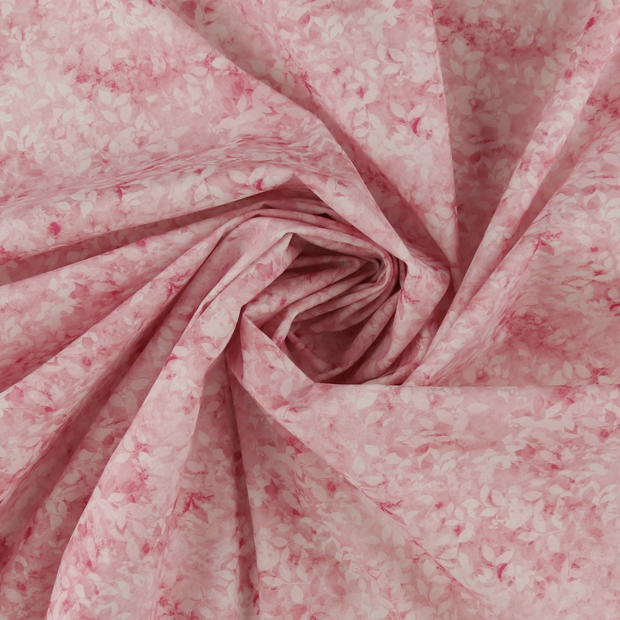 Printed Cotton - Floral Fields - 009 - Pink - Image 2