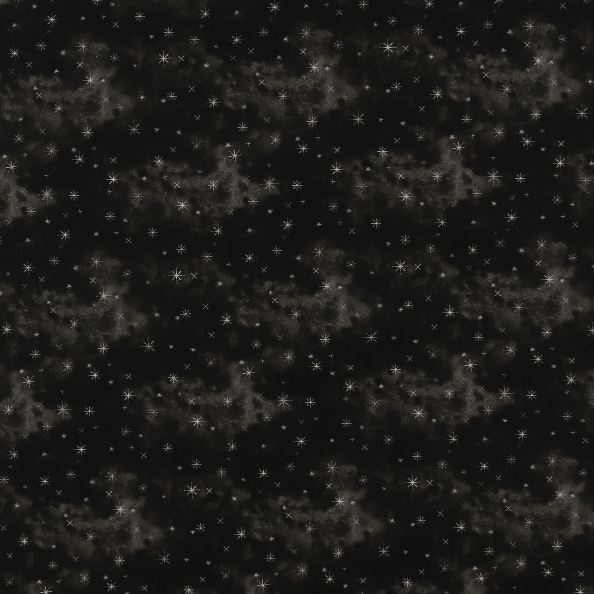 Printed Cotton - HAPPY HAUNTING - 006 - Black