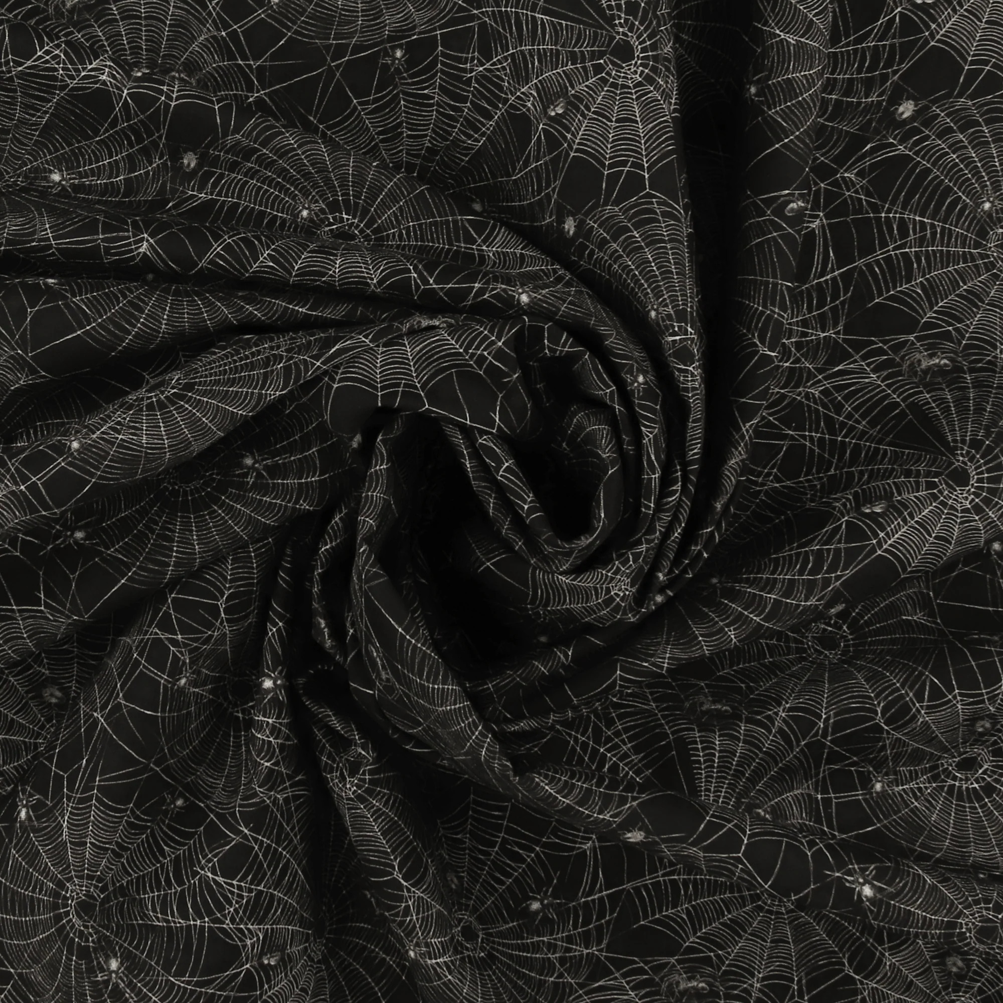 Printed Cotton - HAPPY HAUNTING - 007 - Black - Image 2