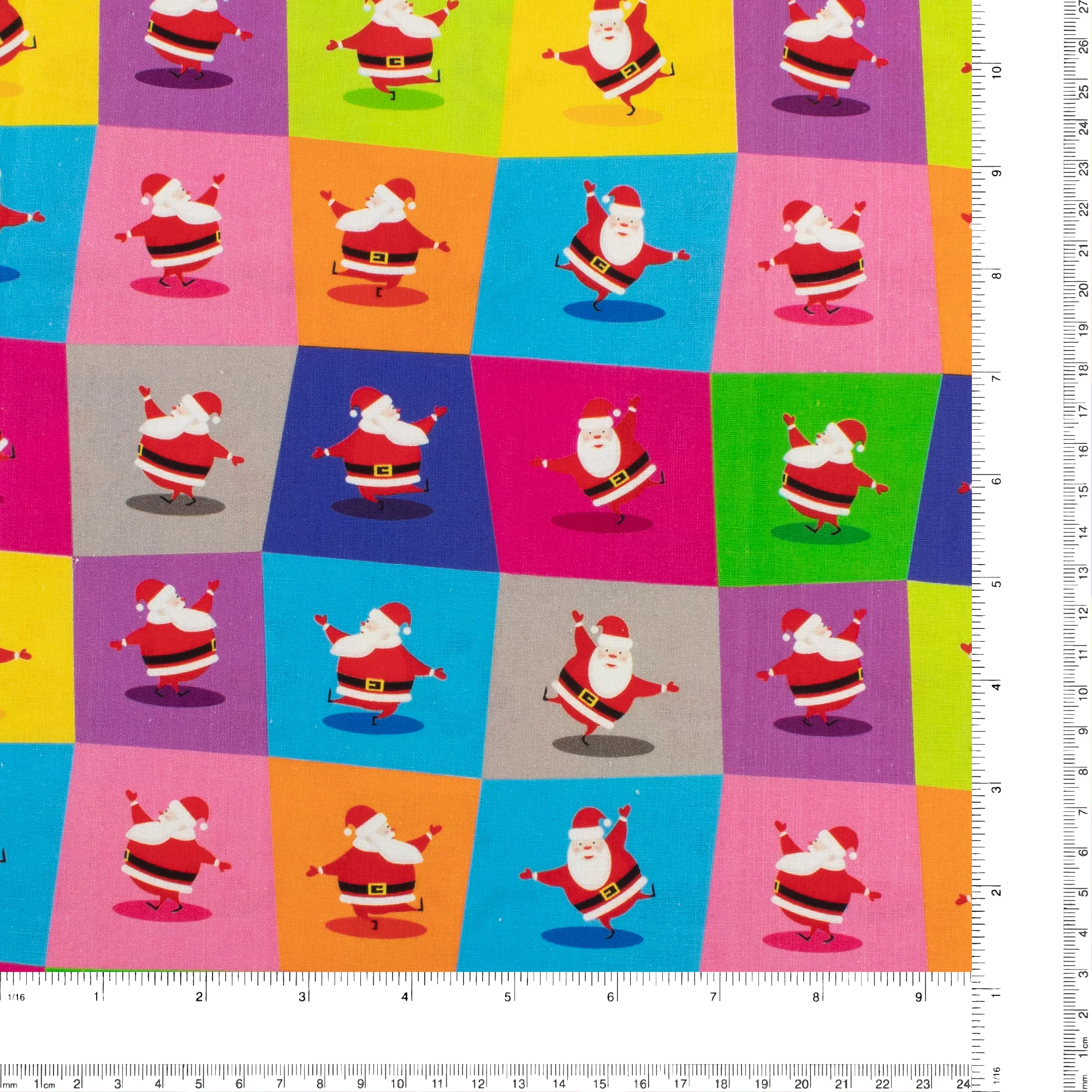 Printed Cotton - Holiday Brights - 005 - Multicolor - Image 3