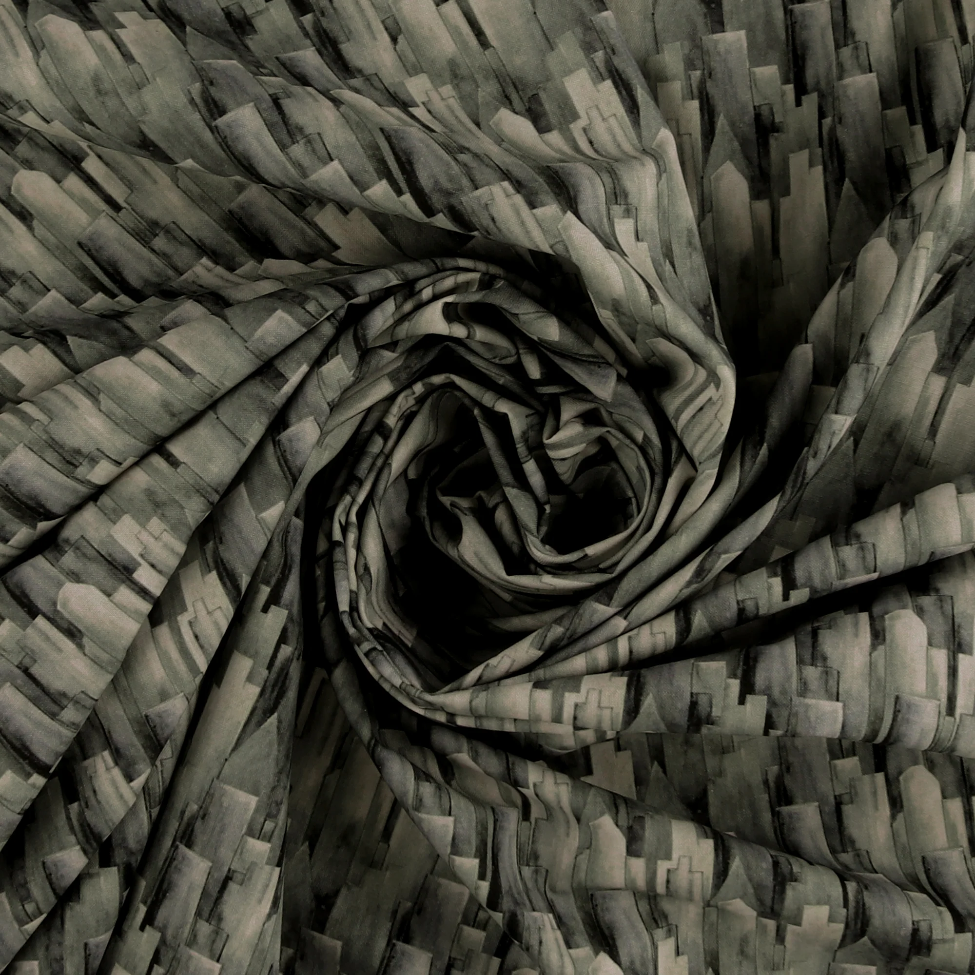 Printed Cotton - LET'S GET BUILDING - 005 - Grey - Image 2