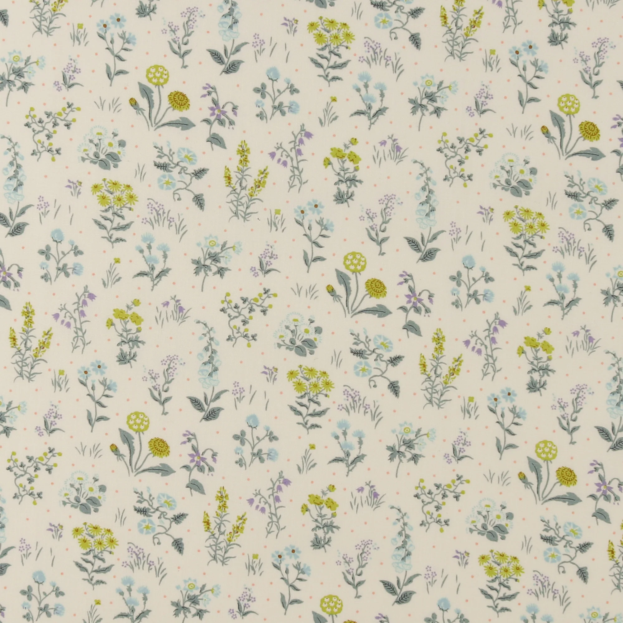 Printed Cotton - LIBERTY of PARIS - 052 - Ivory
