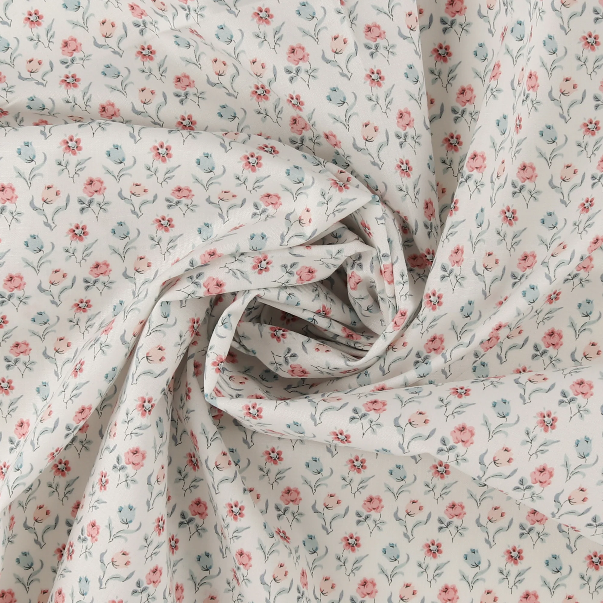 Printed Cotton - LIBERTY of PARIS - 054 - Offwhite - Image 2